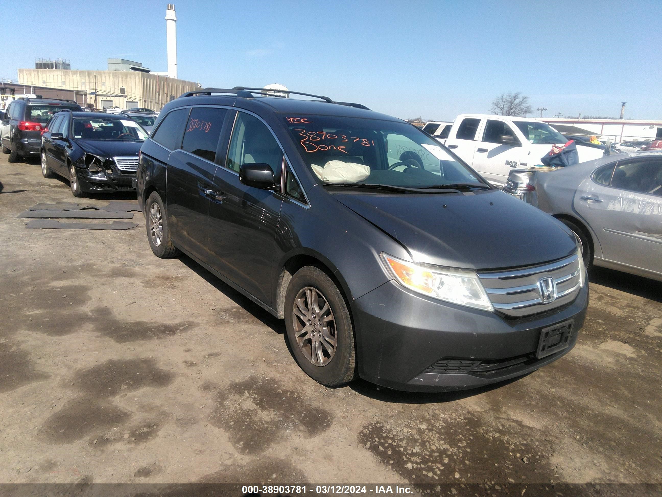 HONDA ODYSSEY 2012 5fnrl5h47cb045655