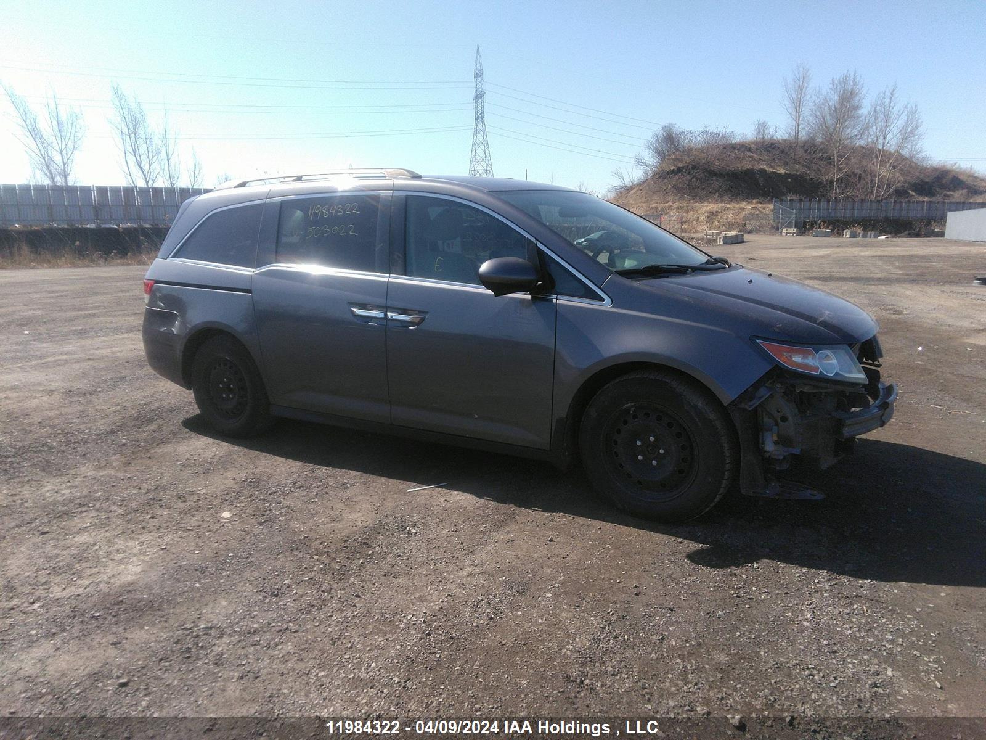 HONDA ODYSSEY 2015 5fnrl5h47fb503022