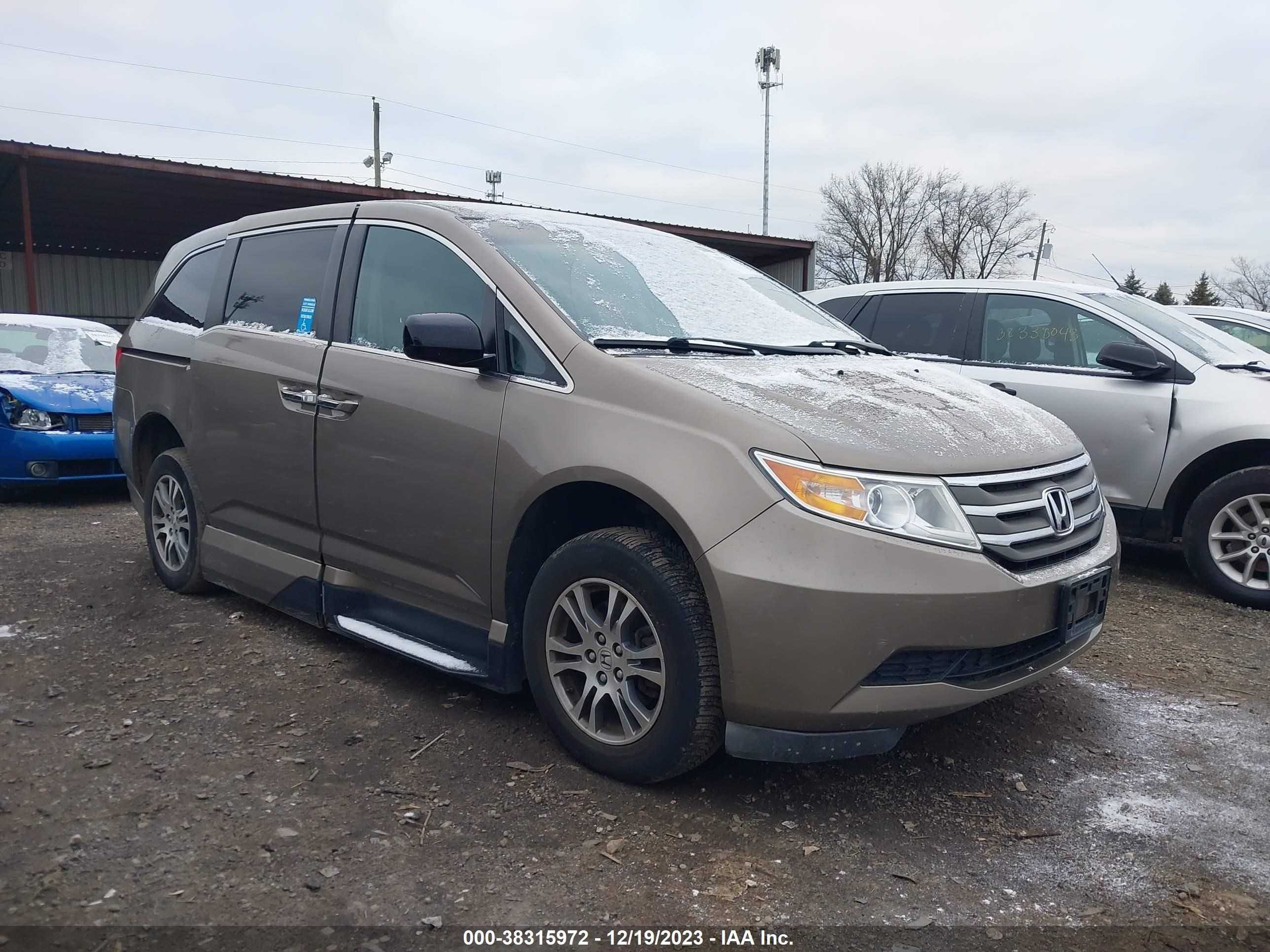 HONDA ODYSSEY 2012 5fnrl5h49cb125362