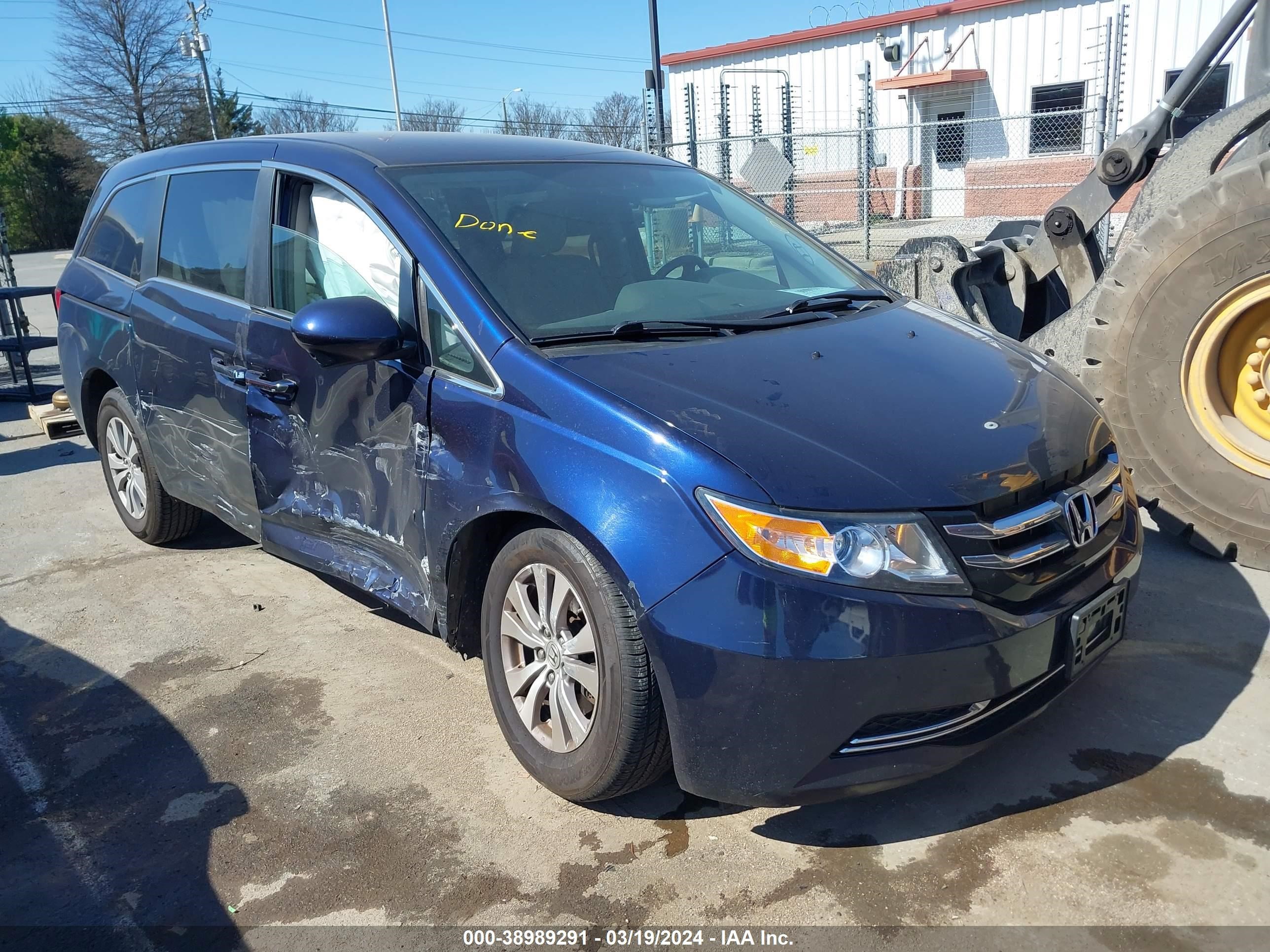 HONDA ODYSSEY 2015 5fnrl5h49fb090357