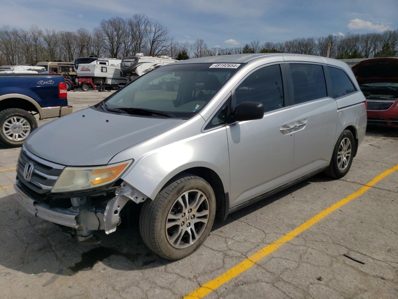 HONDA ODYSSEY 2011 5fnrl5h4xbb004855