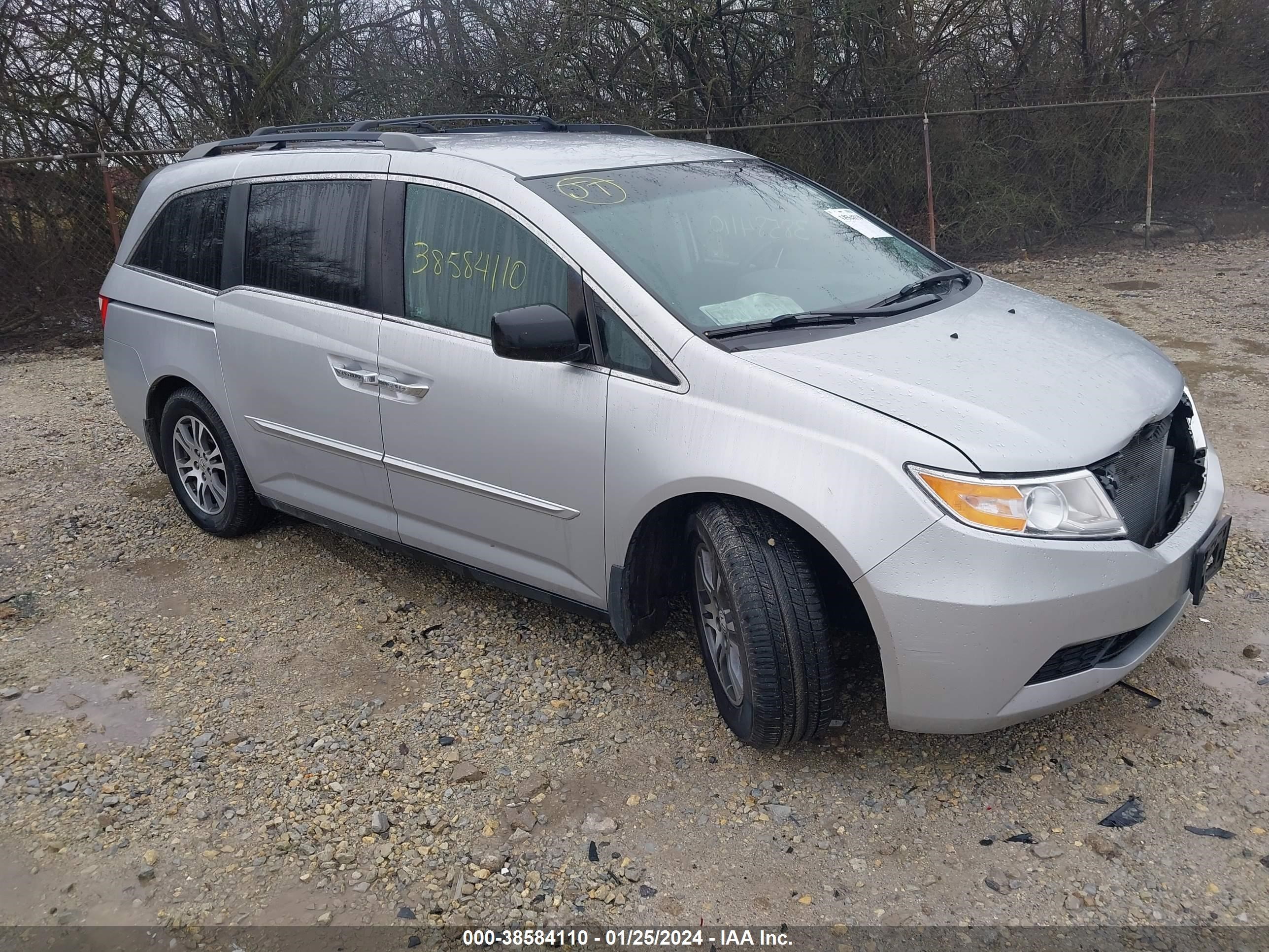 HONDA ODYSSEY 2011 5fnrl5h4xbb009893