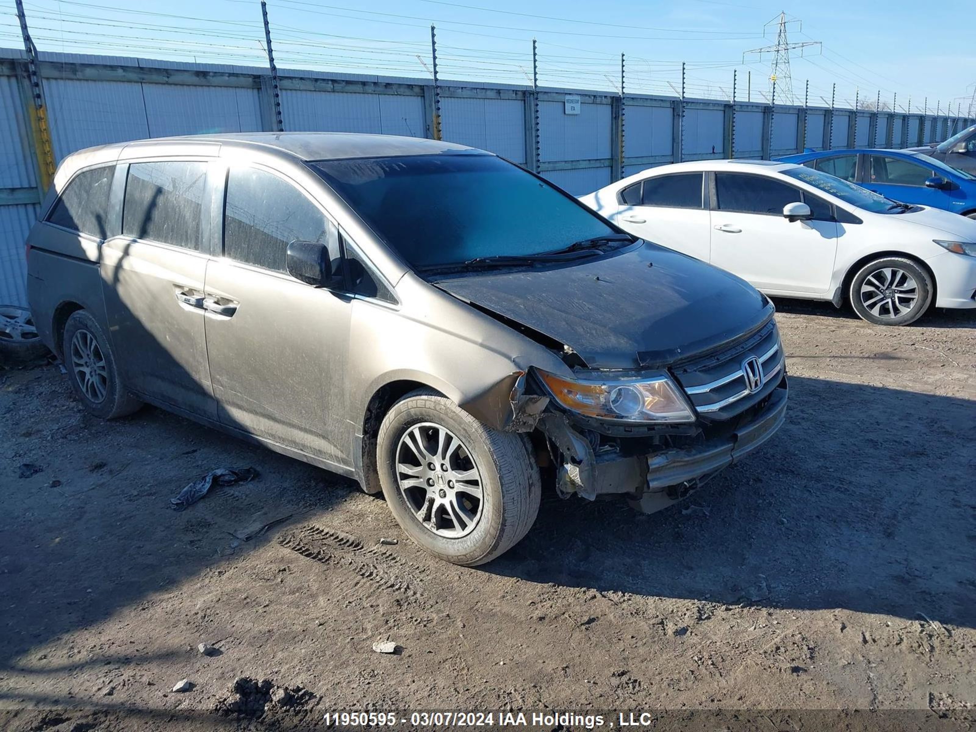 HONDA ODYSSEY 2012 5fnrl5h4xcb507562