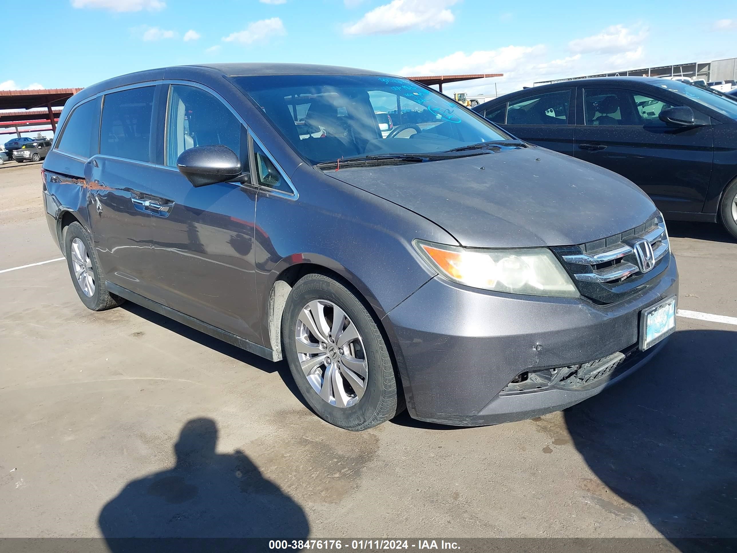 HONDA ODYSSEY 2014 5fnrl5h4xeb007128