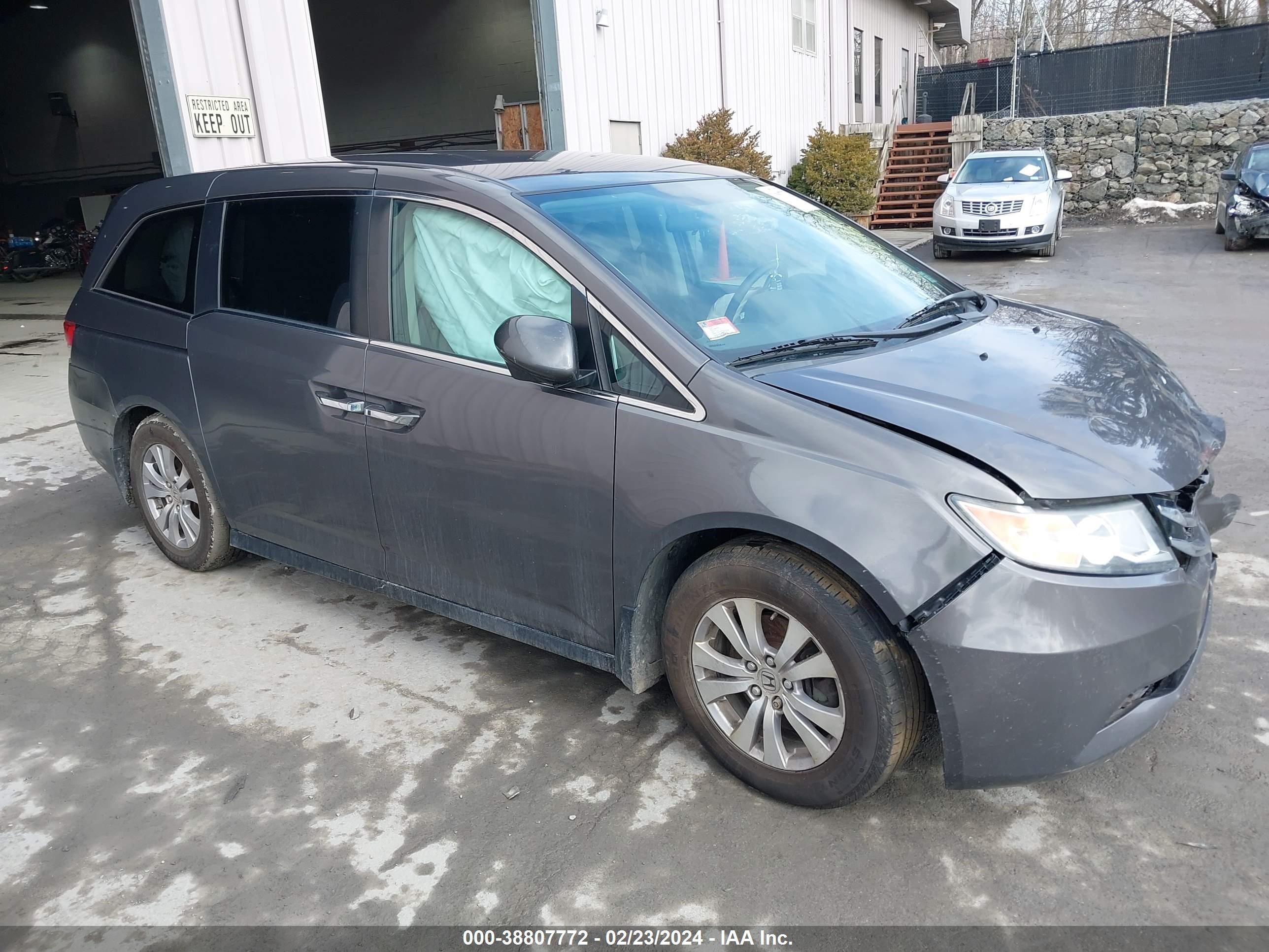 HONDA ODYSSEY 2014 5fnrl5h4xeb041666