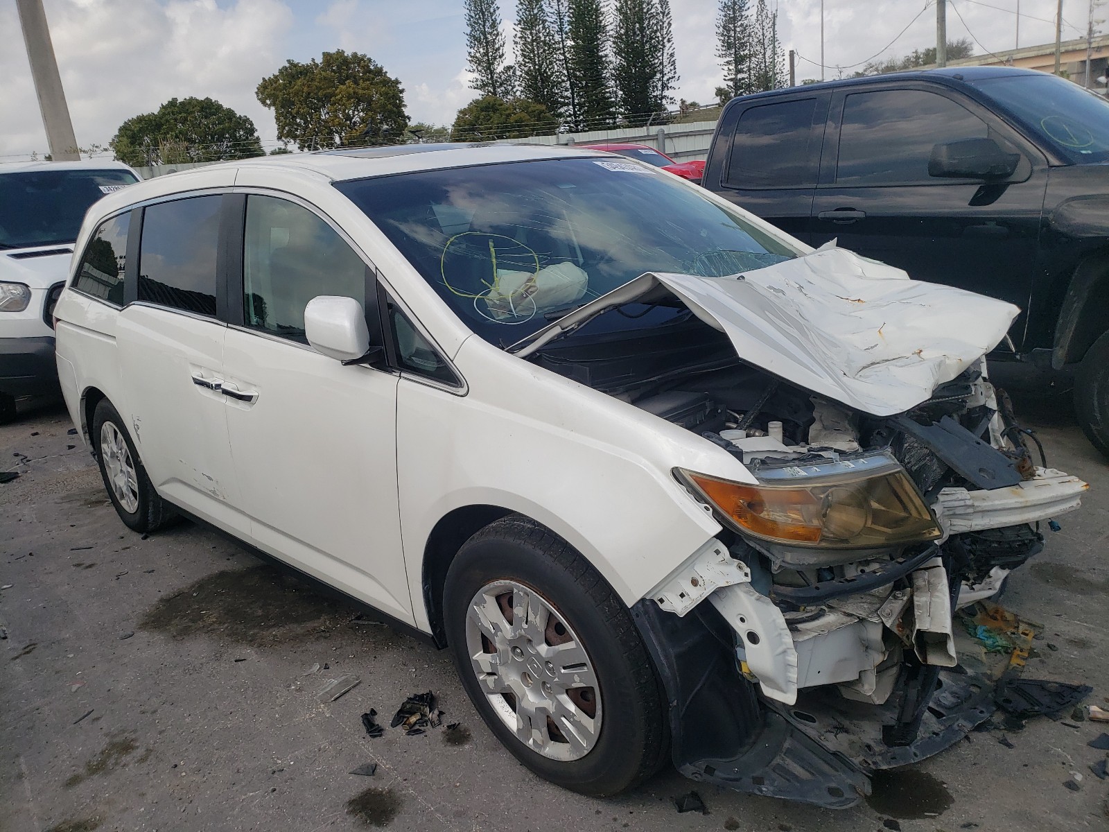 HONDA ODYSSEY EX 2011 5fnrl5h60bb018832