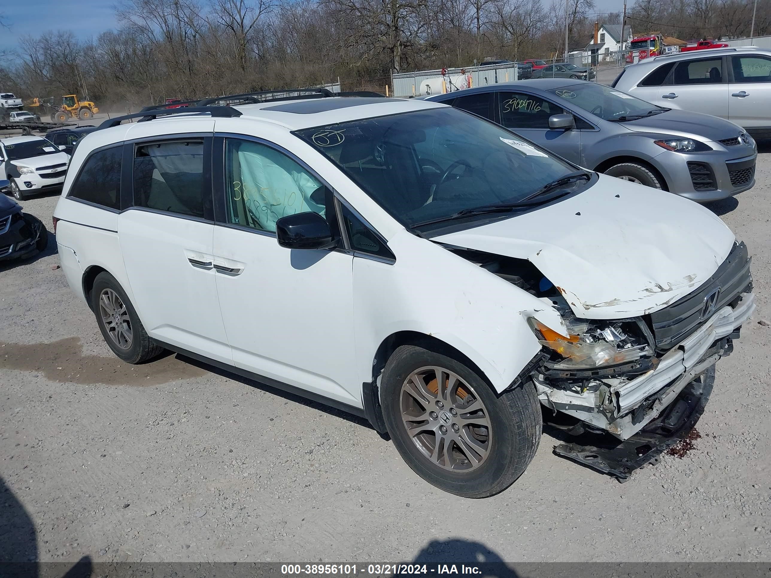 HONDA ODYSSEY 2012 5fnrl5h60cb011512