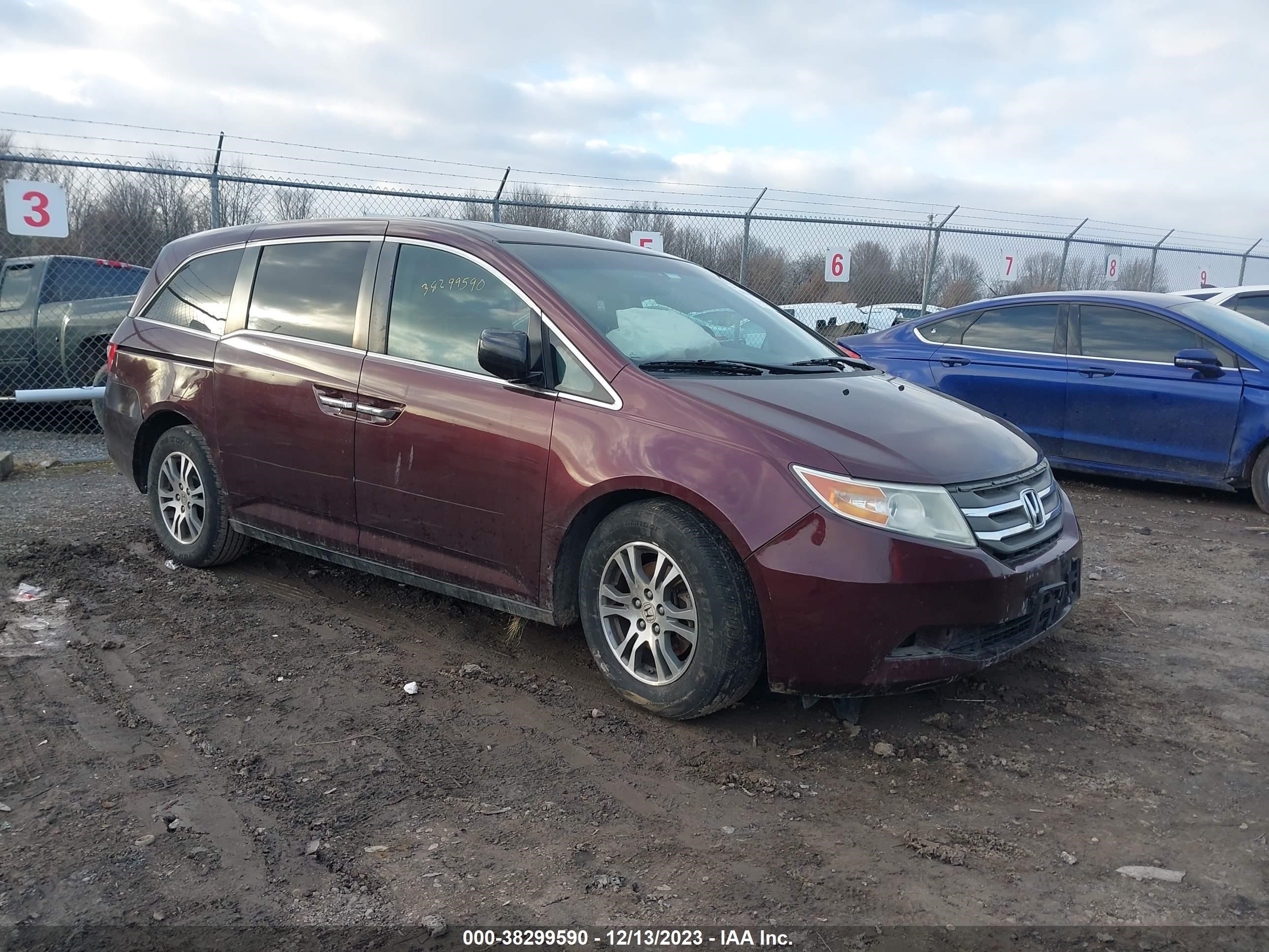 HONDA ODYSSEY 2012 5fnrl5h60cb105888