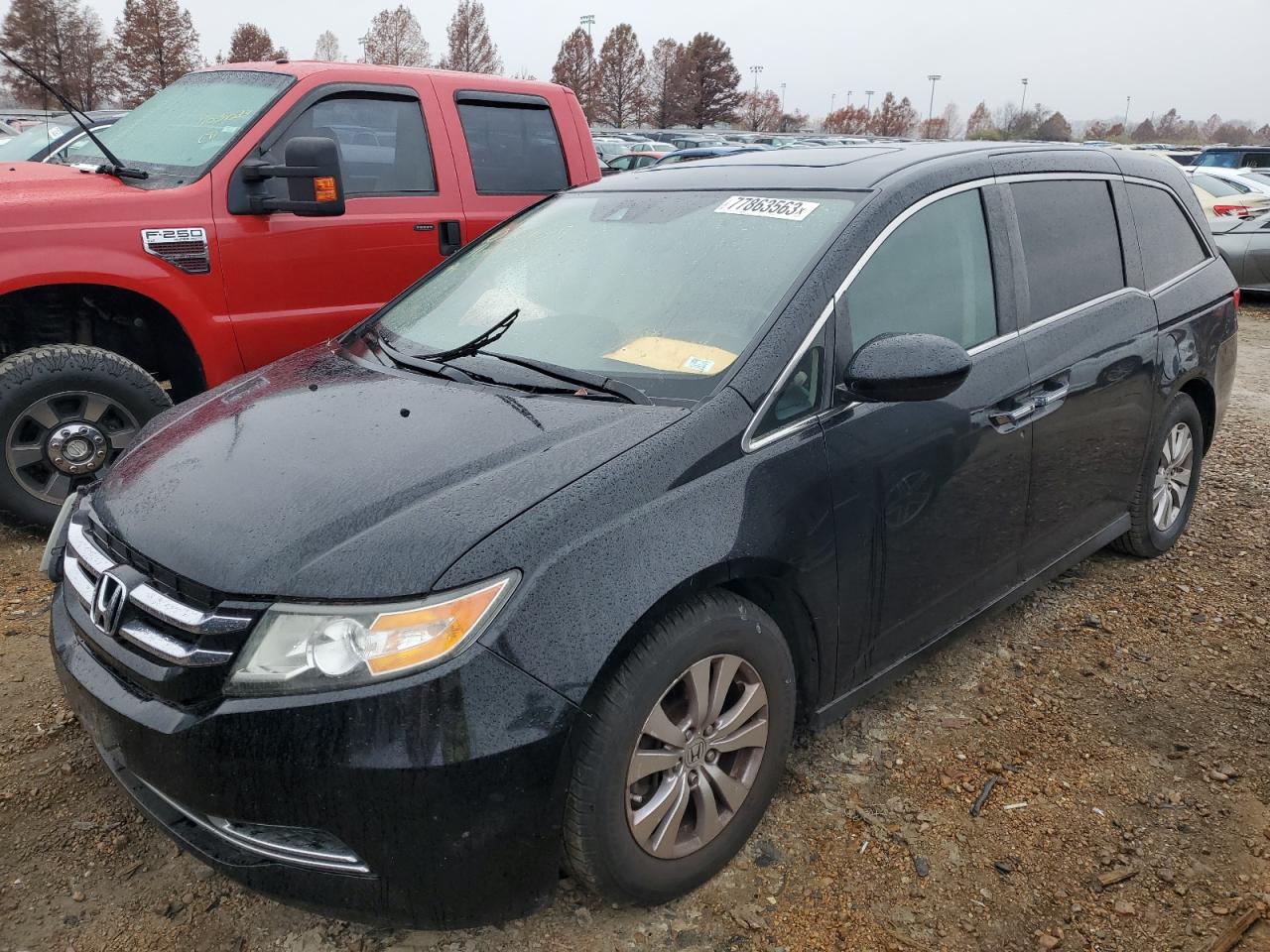 HONDA ODYSSEY 2014 5fnrl5h60eb025543