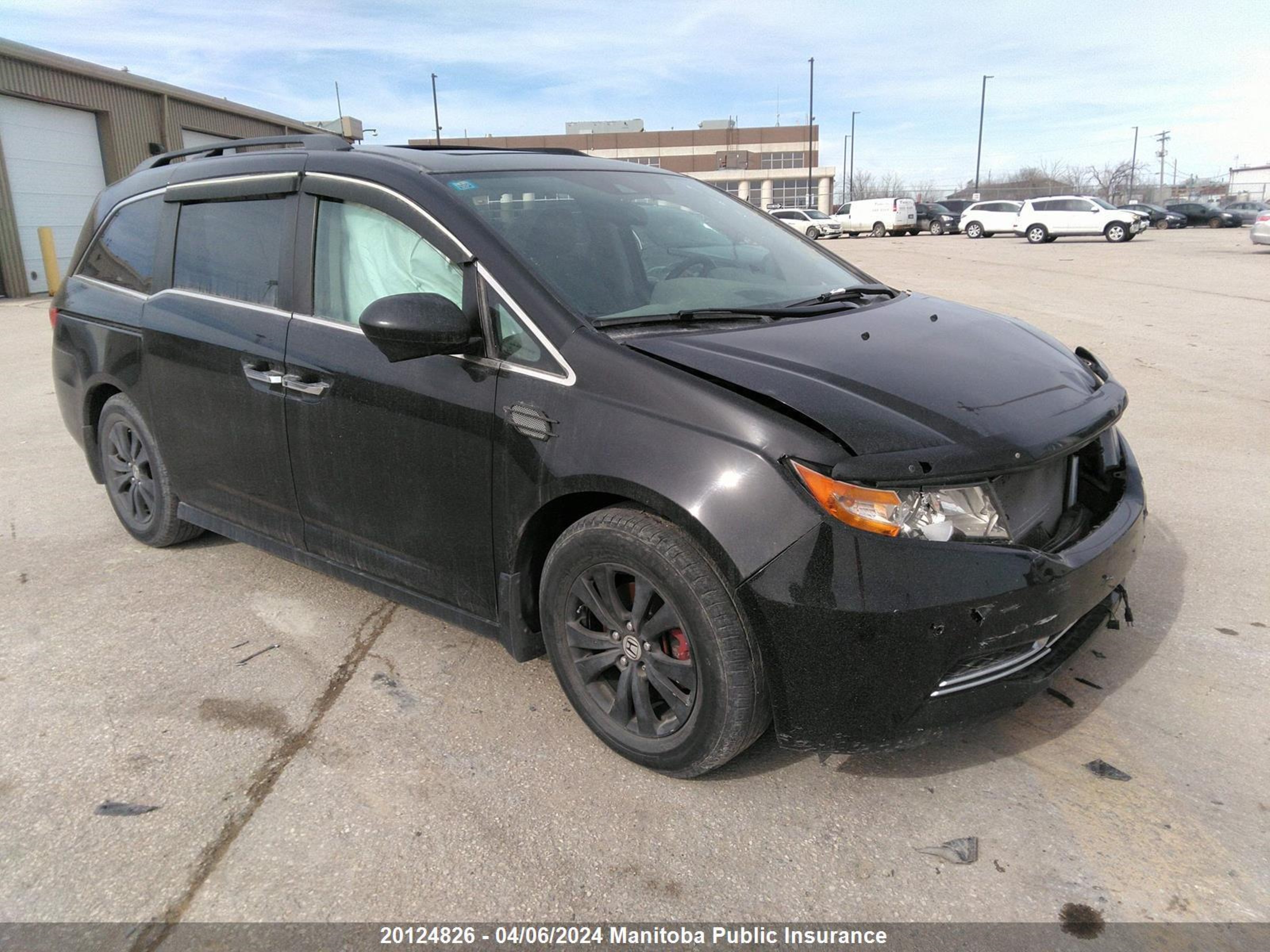 HONDA ODYSSEY 2014 5fnrl5h60eb509986