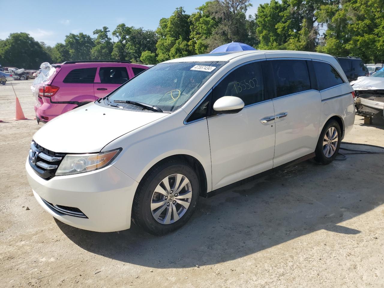 HONDA ODYSSEY 2015 5fnrl5h60fb096078