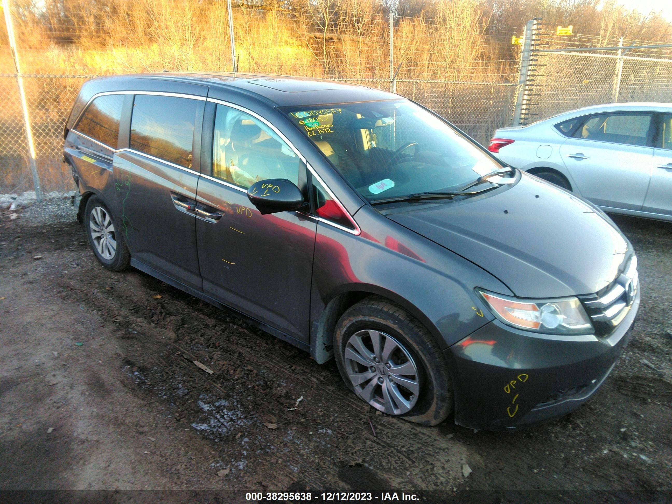 HONDA ODYSSEY 2016 5fnrl5h60gb128786