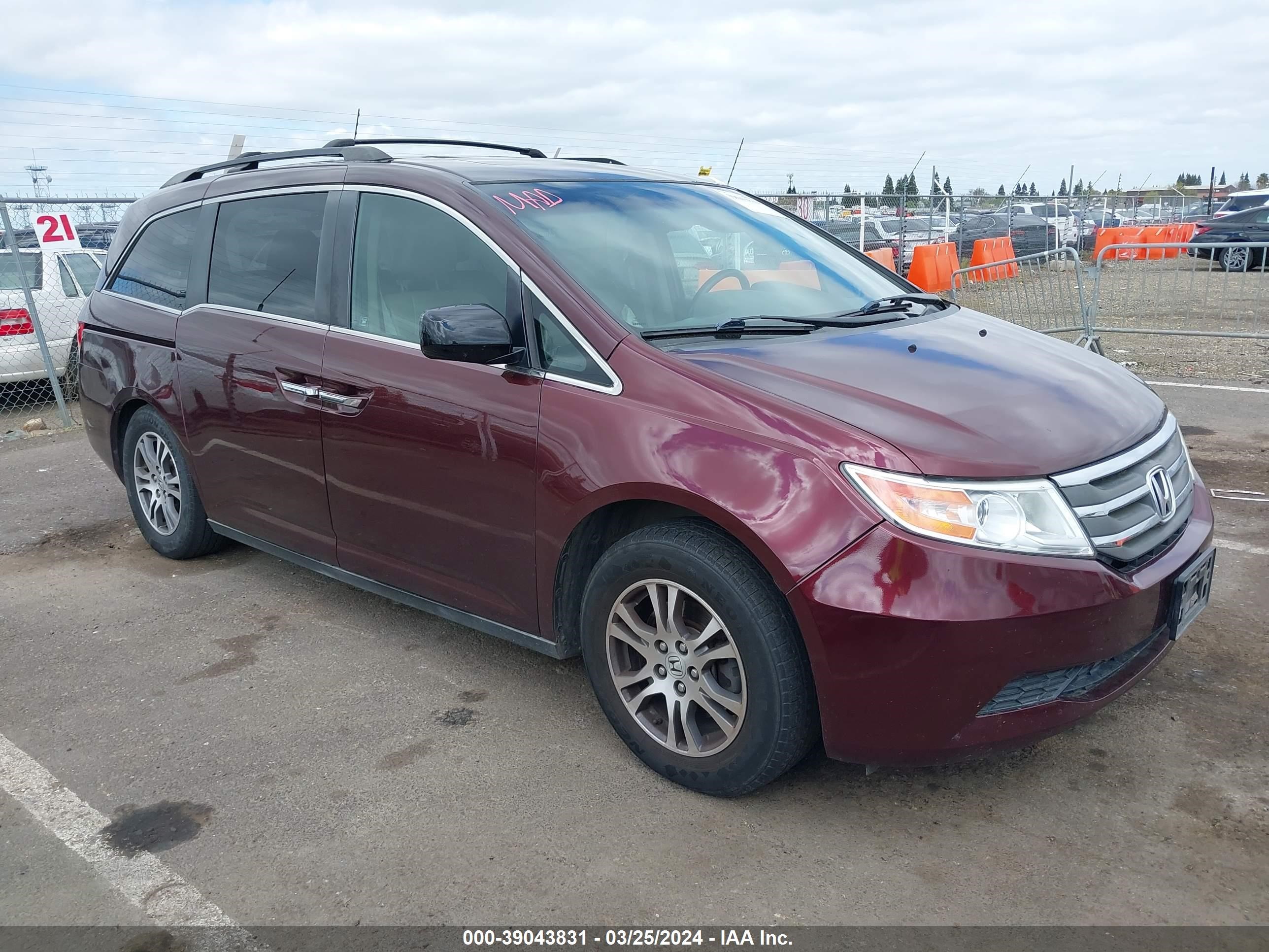 HONDA ODYSSEY 2011 5fnrl5h61bb034716