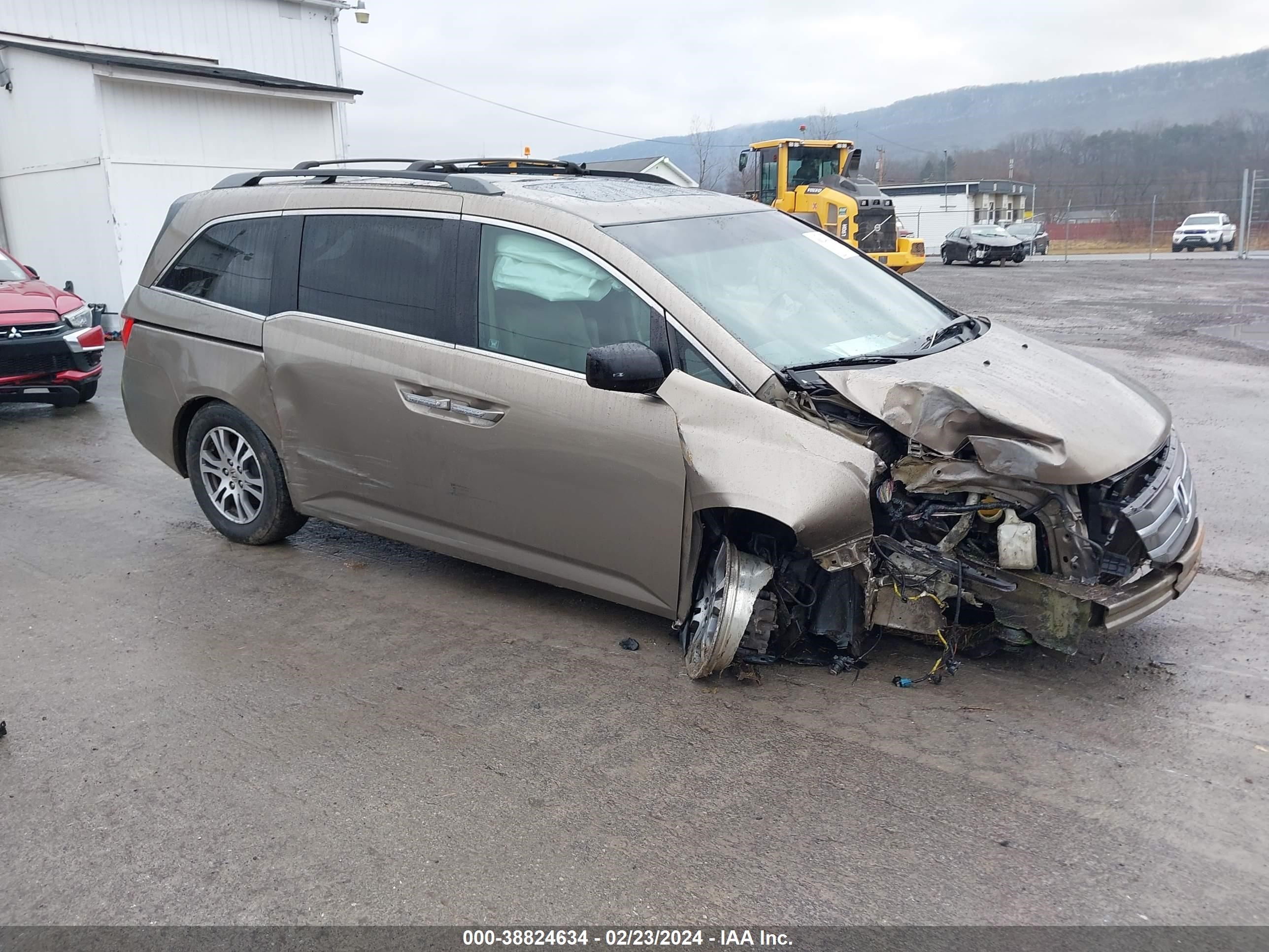 HONDA ODYSSEY 2011 5fnrl5h61bb087674