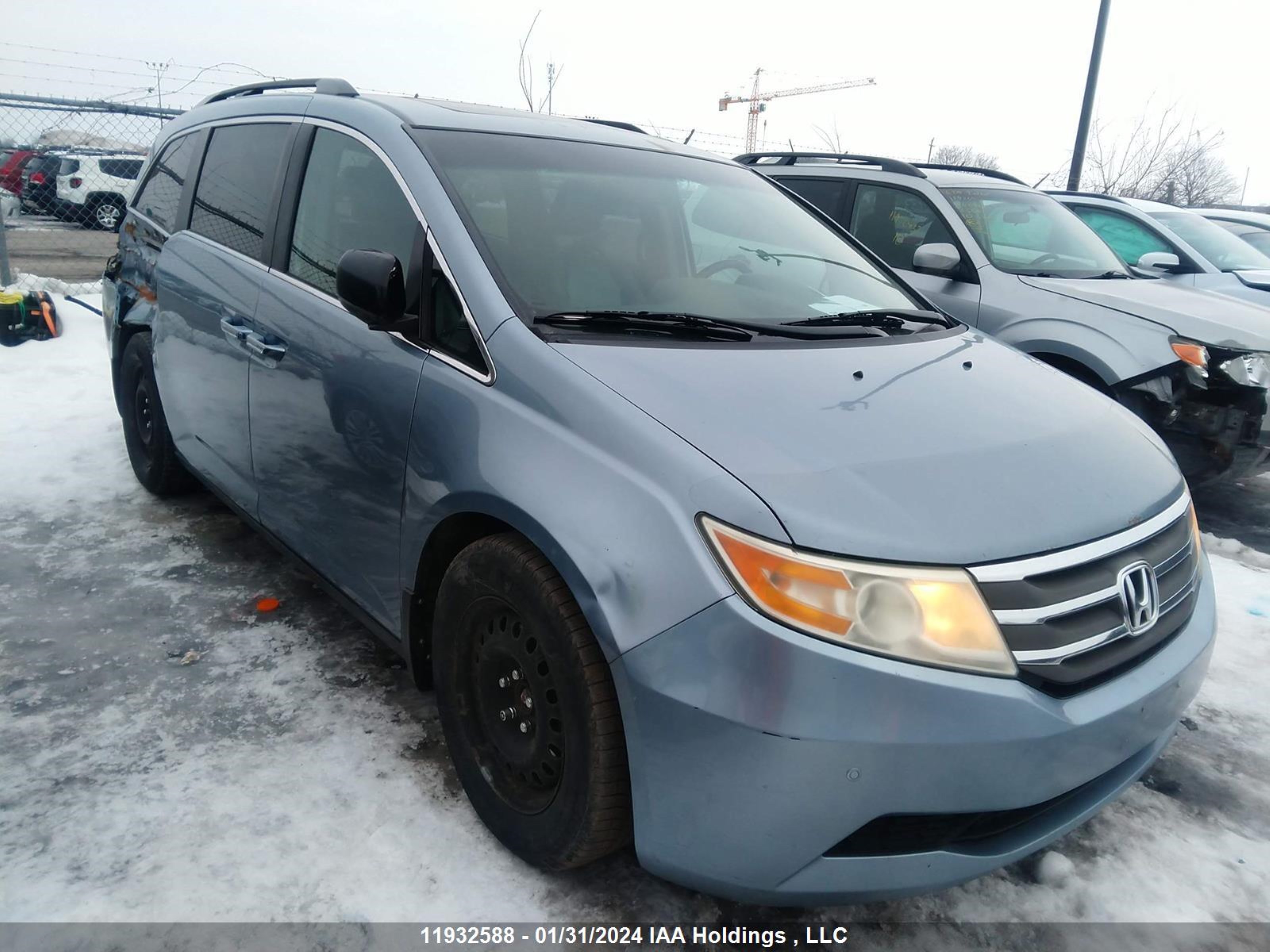 HONDA ODYSSEY 2011 5fnrl5h61bb507305