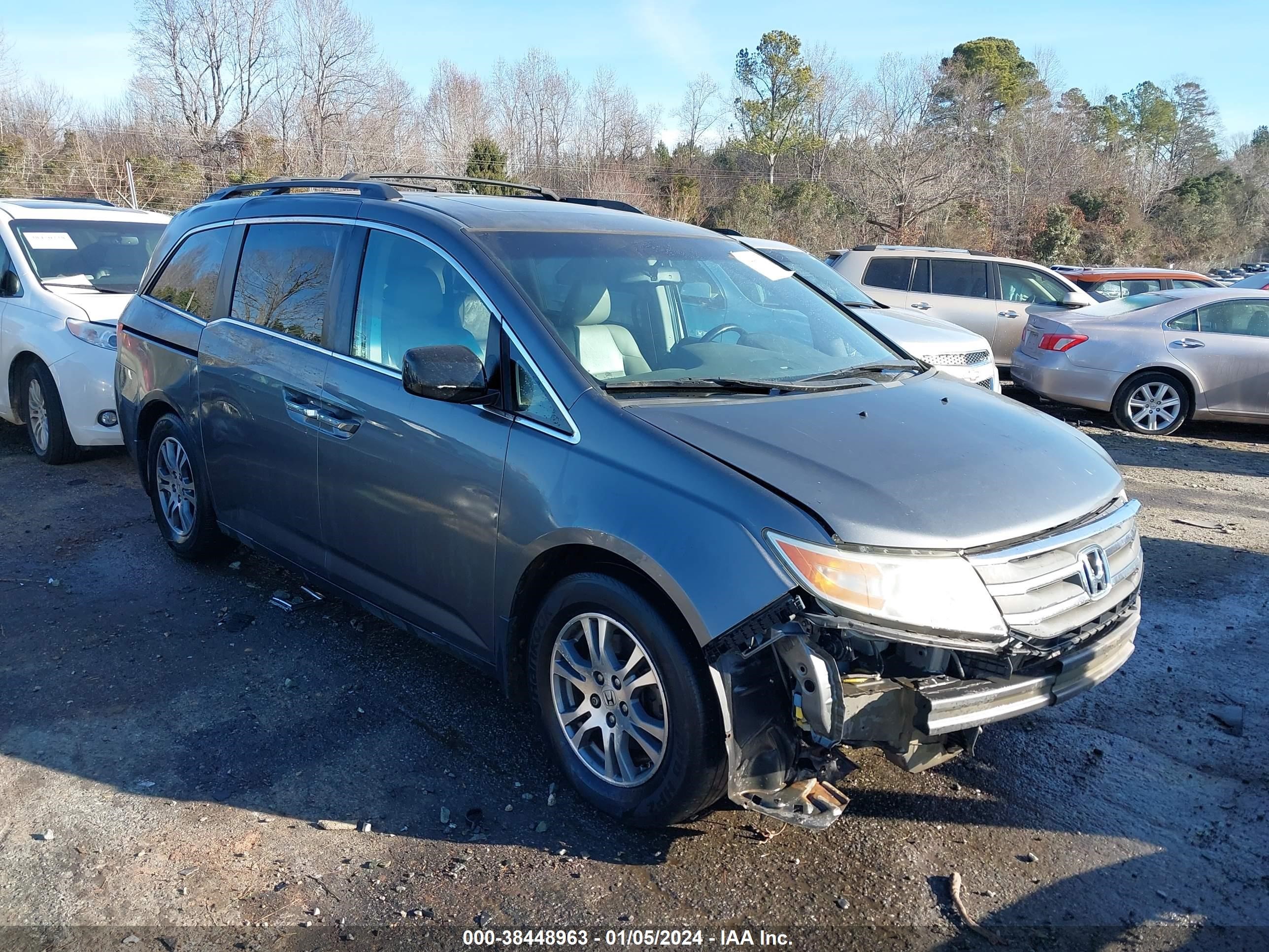 HONDA ODYSSEY 2012 5fnrl5h61cb002494