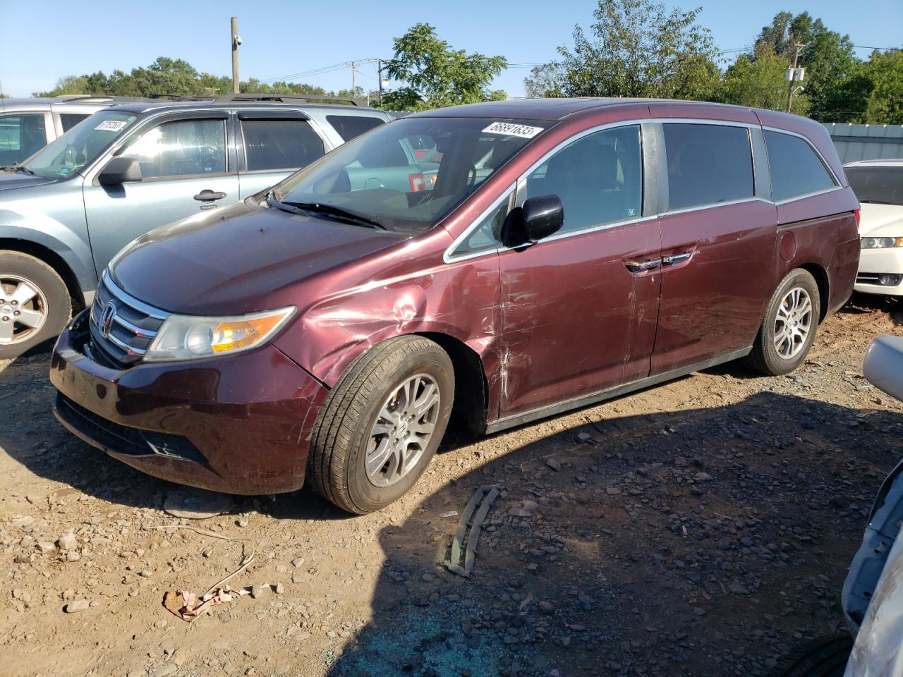 HONDA ODYSSEY 2012 5fnrl5h61cb101963