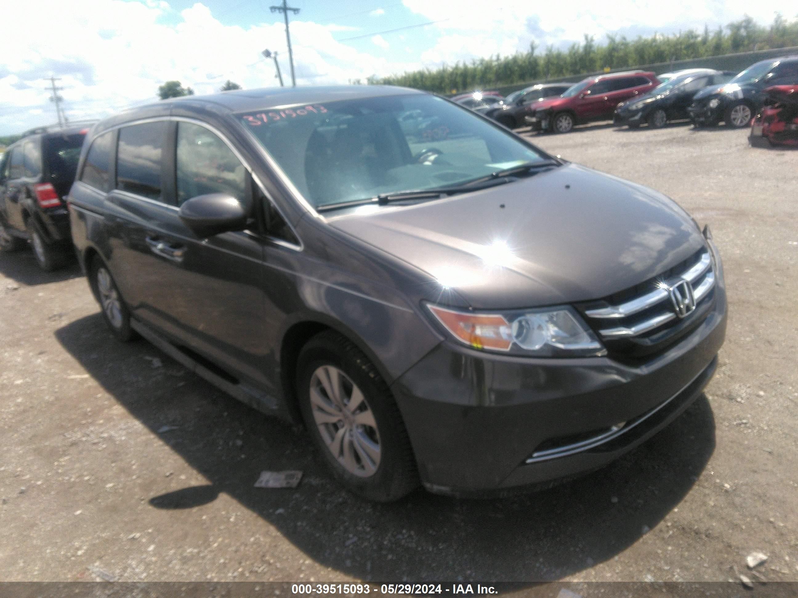 HONDA ODYSSEY 2014 5fnrl5h61eb011361