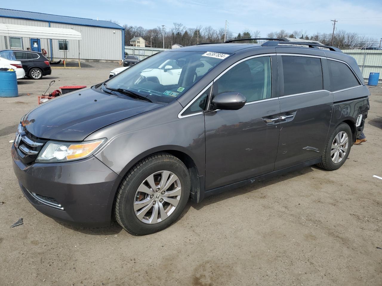 HONDA ODYSSEY 2014 5fnrl5h61eb023574