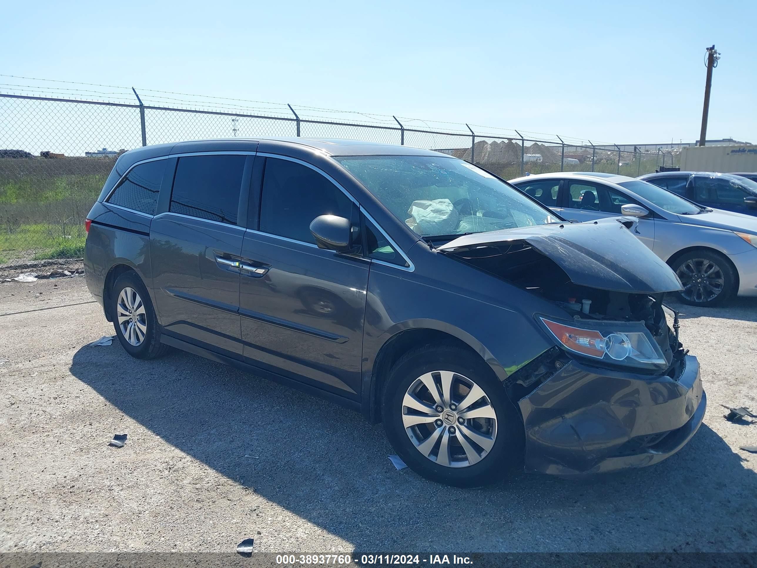 HONDA ODYSSEY 2014 5fnrl5h61eb100752