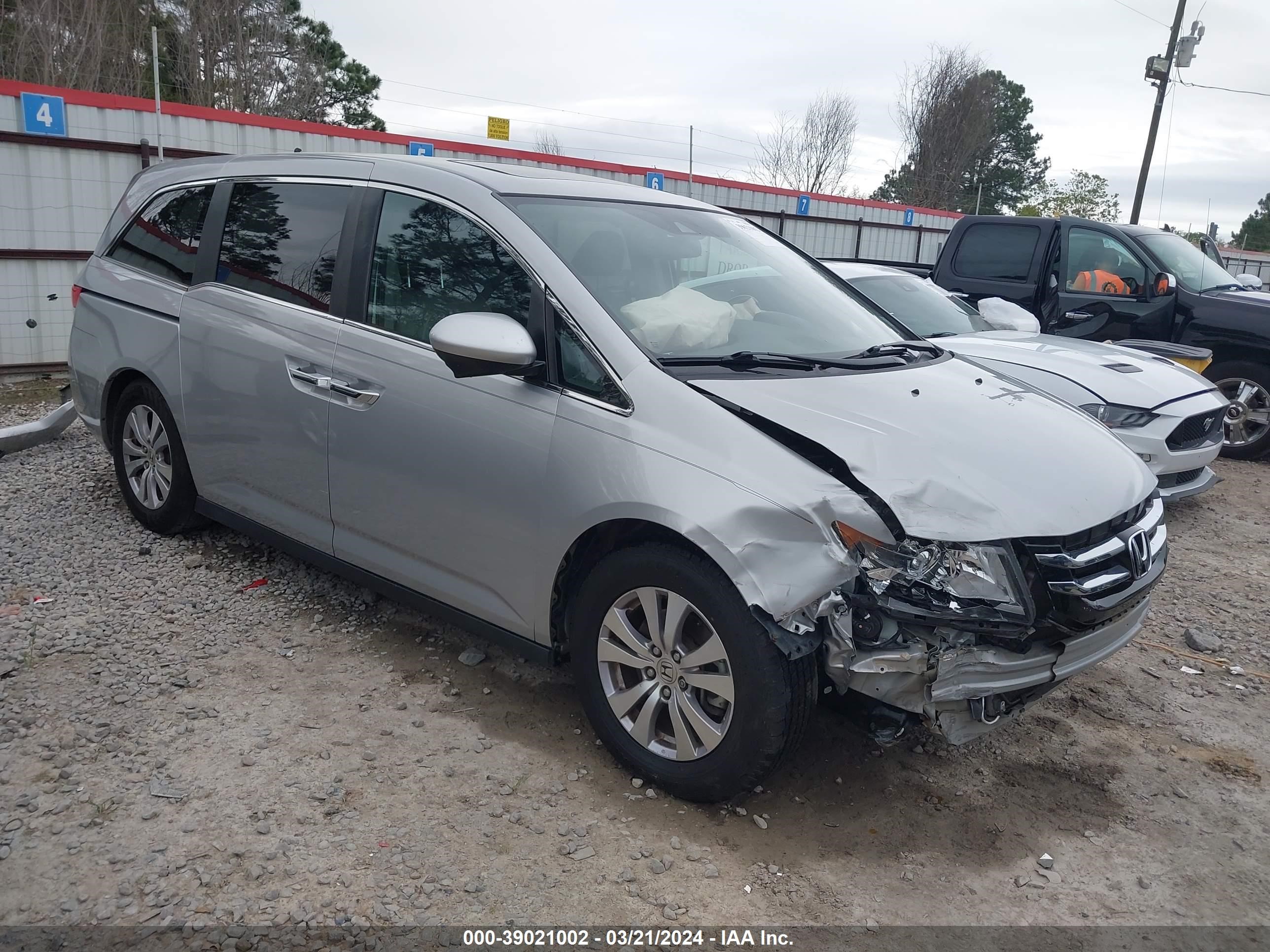 HONDA ODYSSEY 2014 5fnrl5h61eb125523