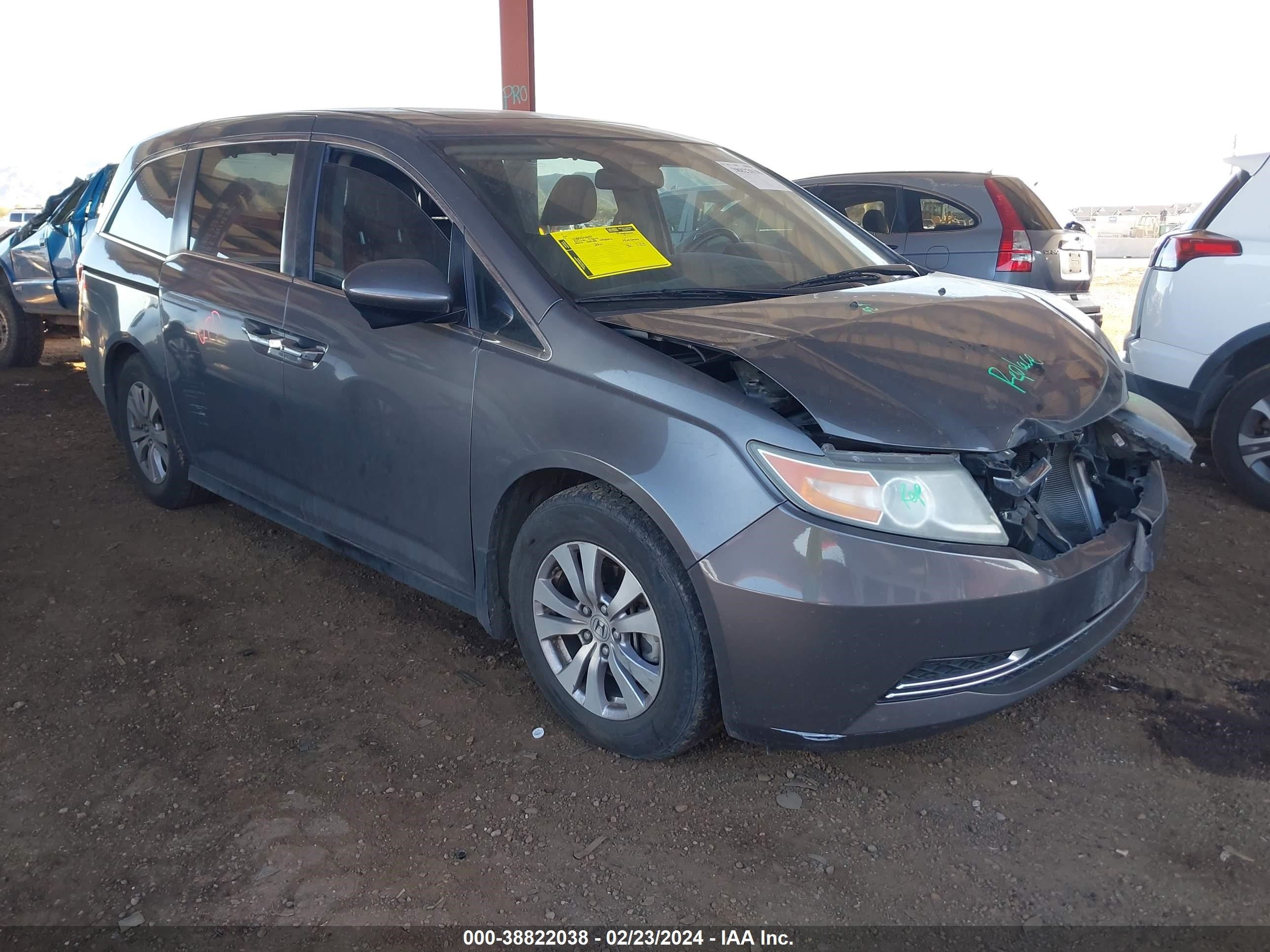 HONDA ODYSSEY 2016 5fnrl5h61gb012805