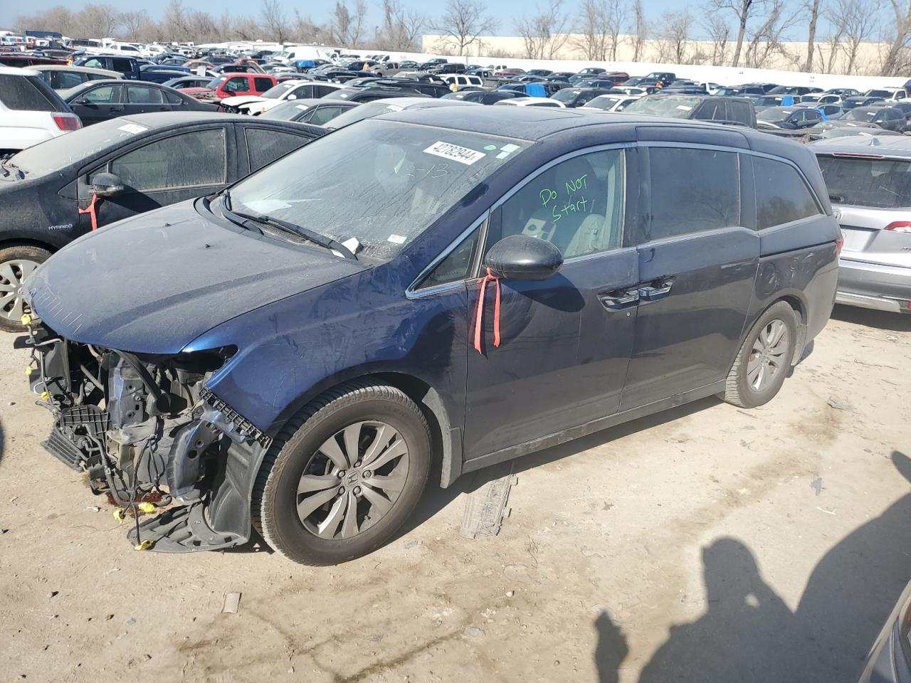 HONDA ODYSSEY 2014 5fnrl5h62eb081080