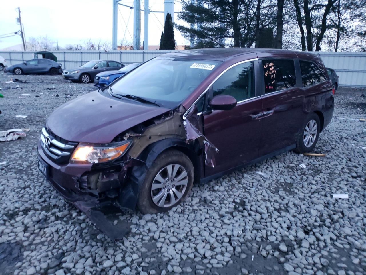 HONDA ODYSSEY 2015 5fnrl5h62fb010494