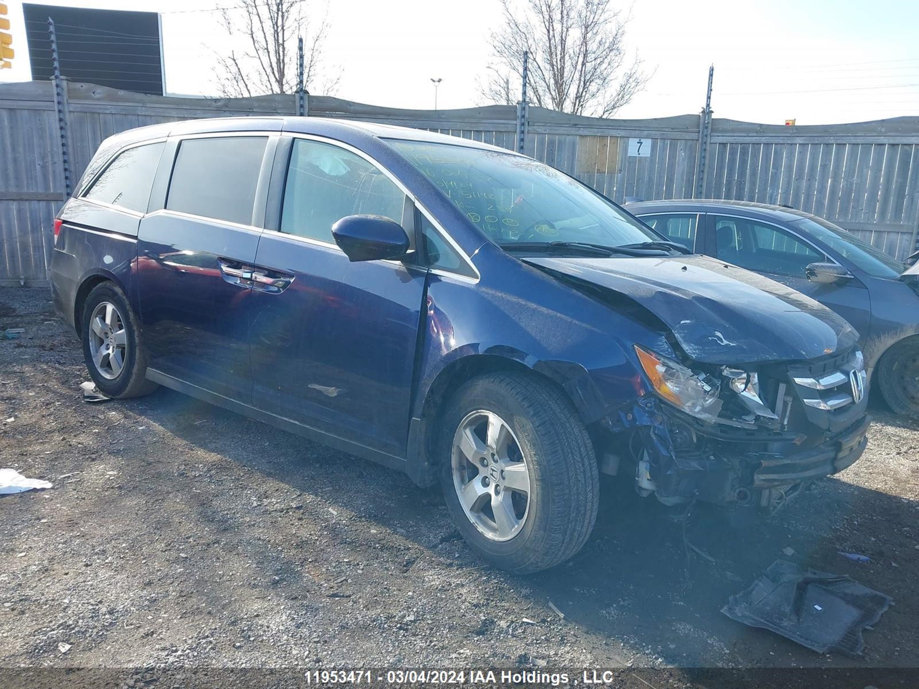 HONDA ODYSSEY 2016 5fnrl5h62gb511483