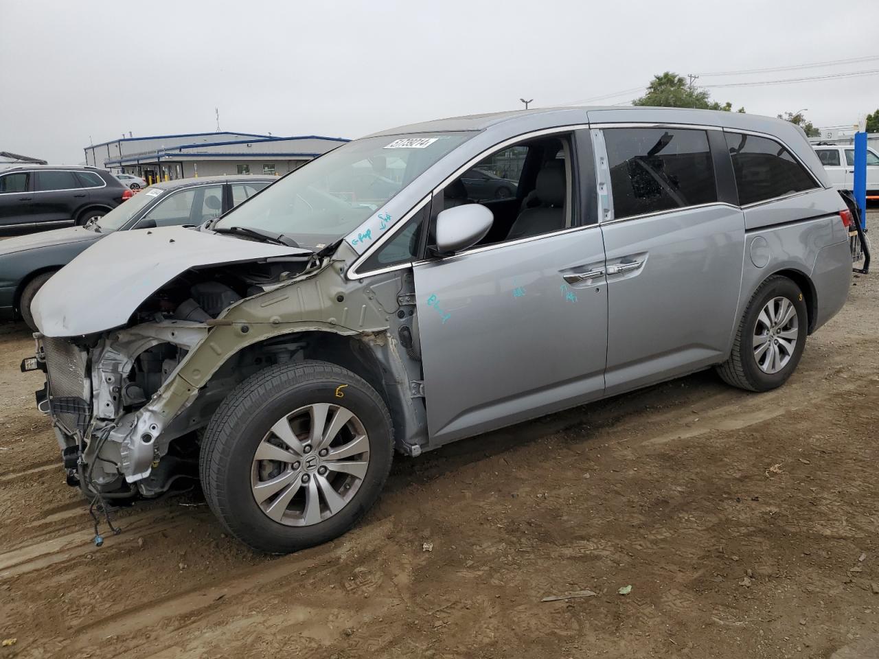 HONDA ODYSSEY 2017 5fnrl5h62hb013267