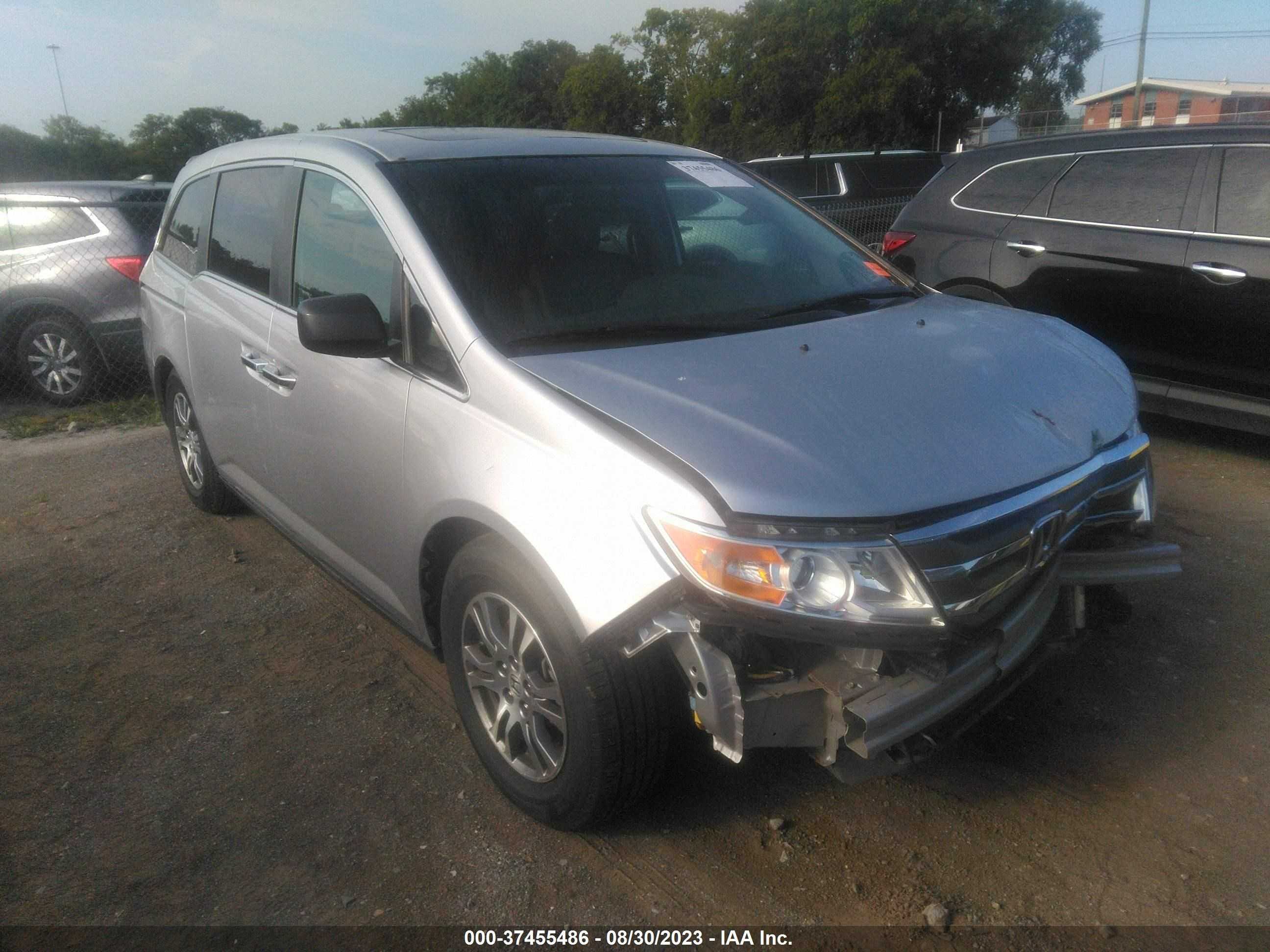 HONDA ODYSSEY 2012 5fnrl5h64cb050894