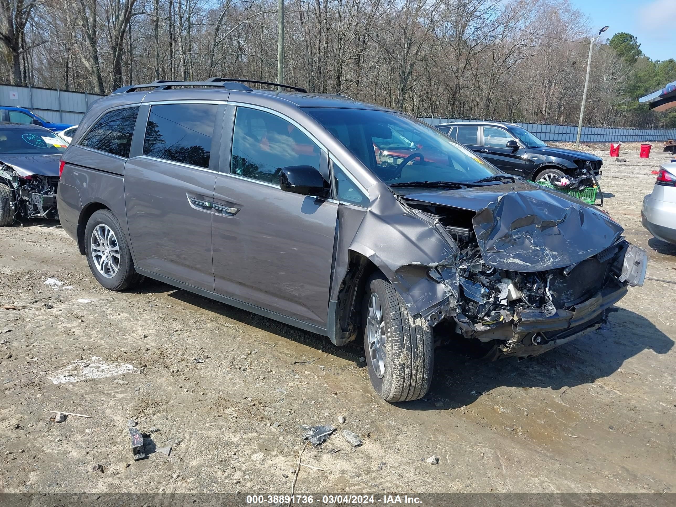 HONDA ODYSSEY 2012 5fnrl5h64cb057537