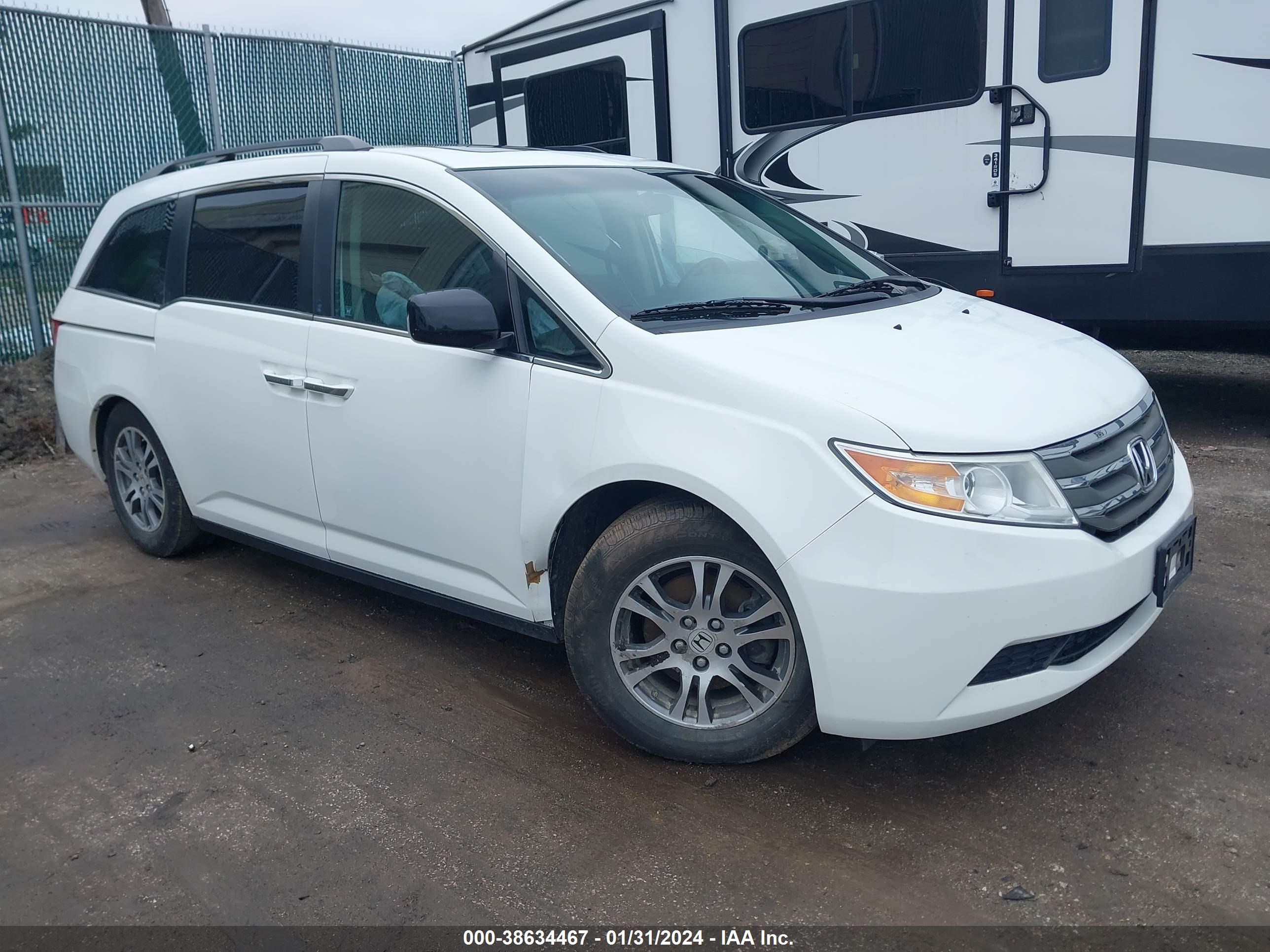 HONDA ODYSSEY 2012 5fnrl5h64cb091266