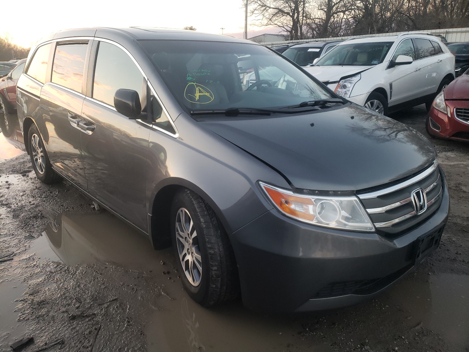 HONDA ODYSSEY EX 2012 5fnrl5h64cb092515