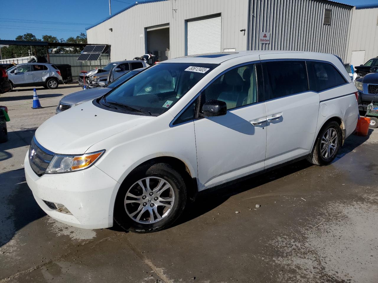 HONDA ODYSSEY 2012 5fnrl5h64cb111662