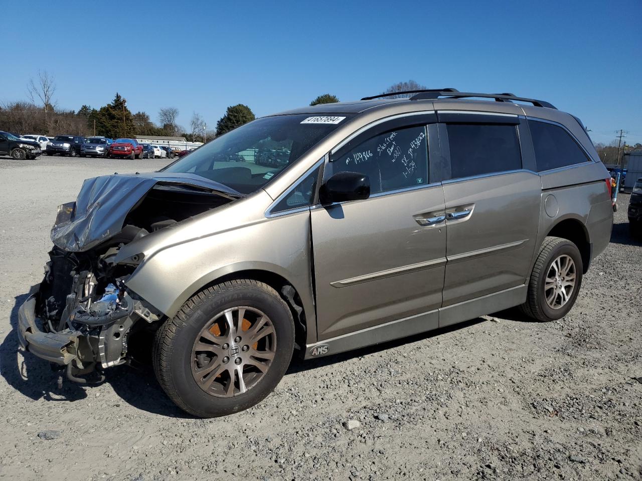 HONDA ODYSSEY 2012 5fnrl5h64cb124492