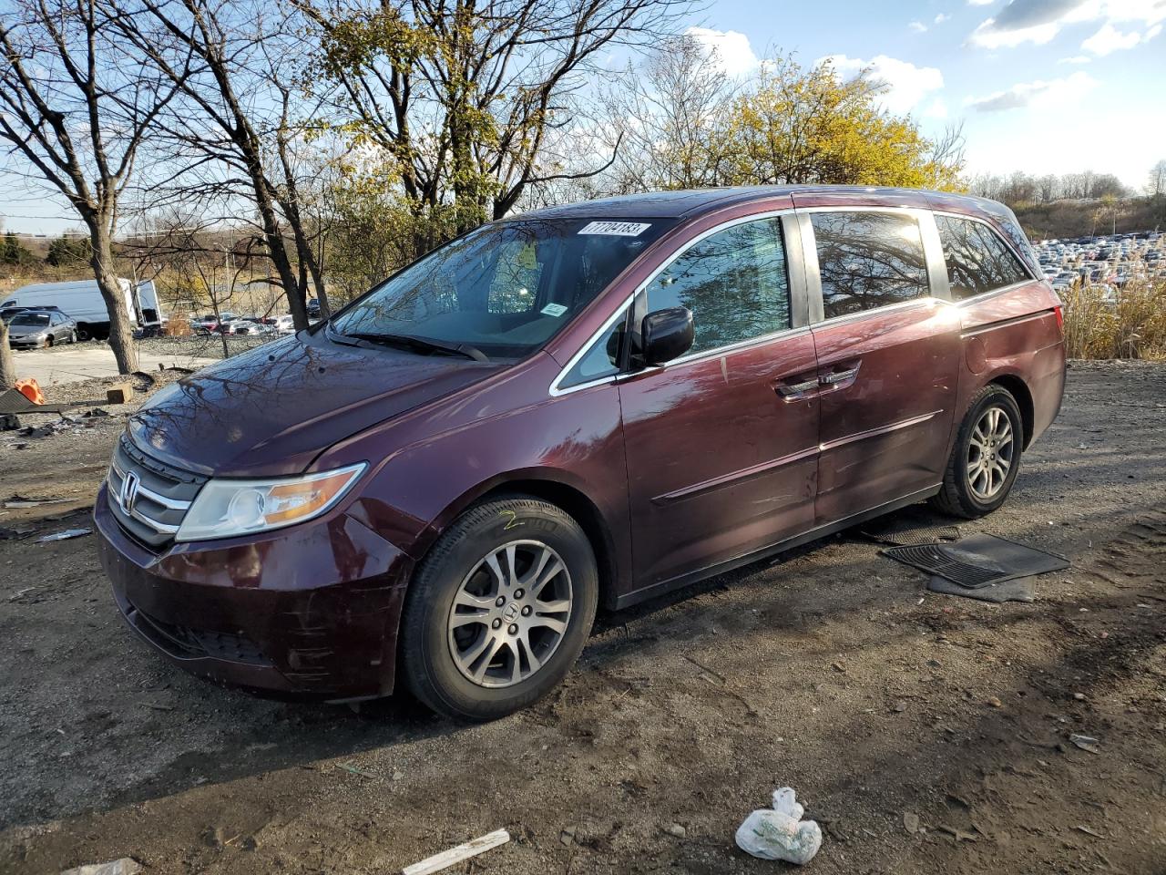 HONDA ODYSSEY 2012 5fnrl5h64cb126419