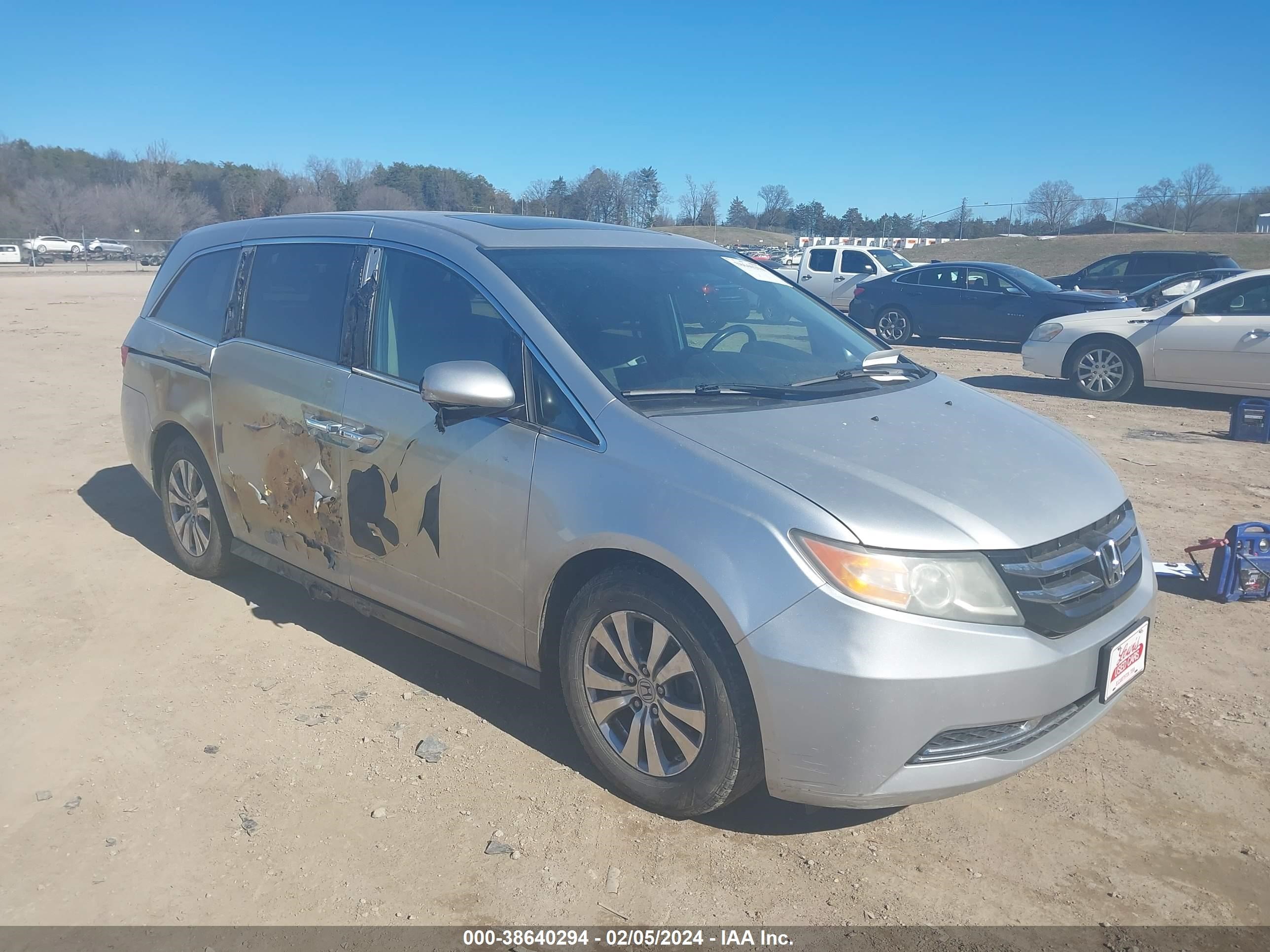 HONDA ODYSSEY 2014 5fnrl5h64eb003416