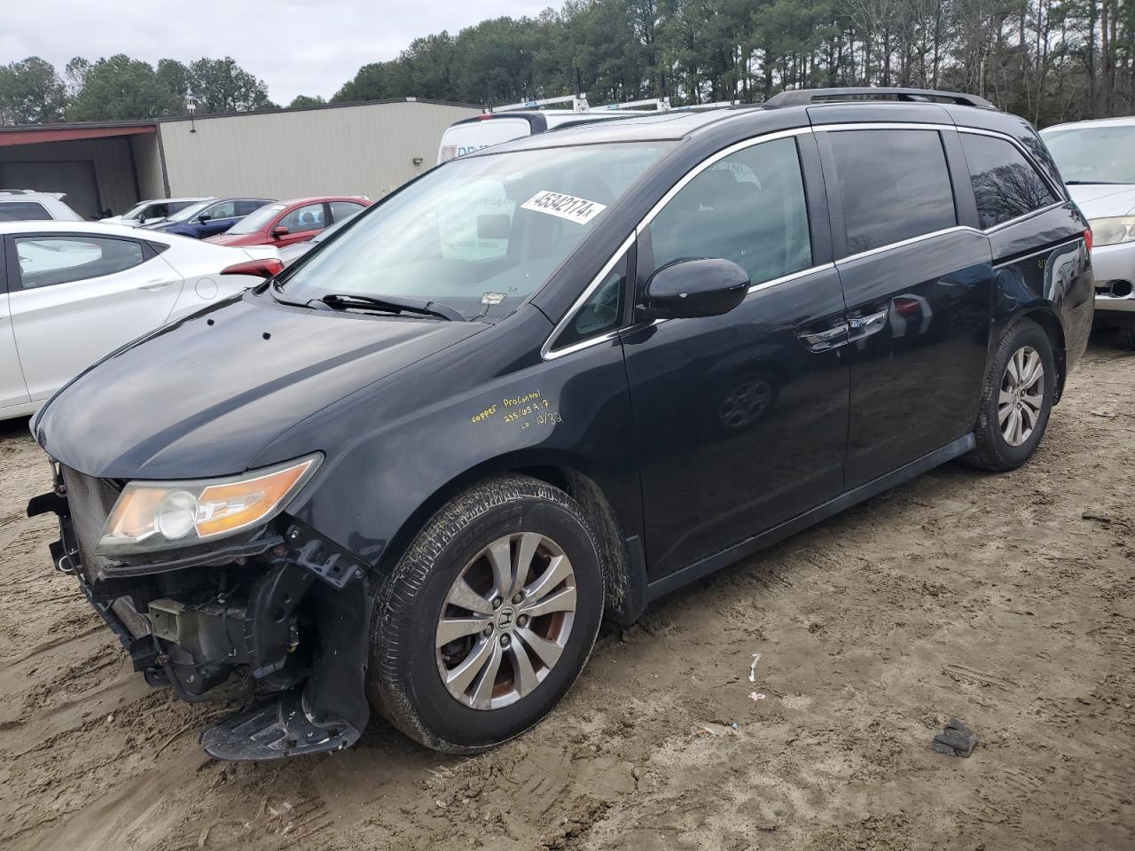 HONDA ODYSSEY 2014 5fnrl5h64eb007286