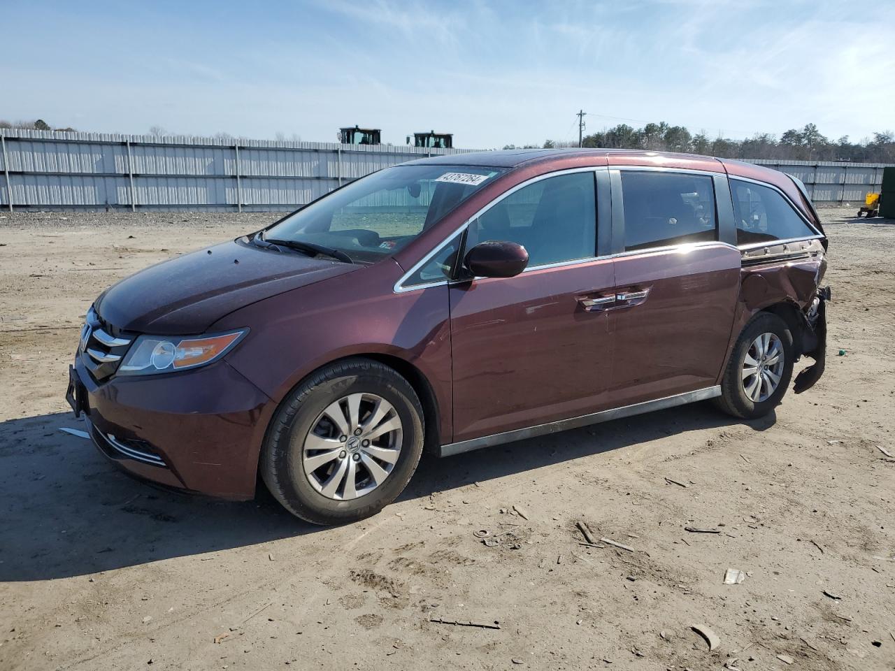 HONDA ODYSSEY 2014 5fnrl5h64eb097359