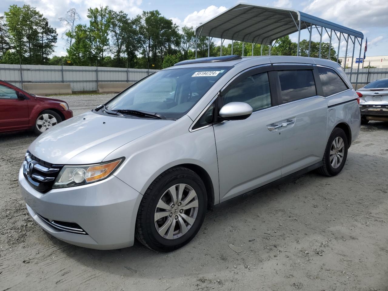 HONDA ODYSSEY 2015 5fnrl5h64fb004633