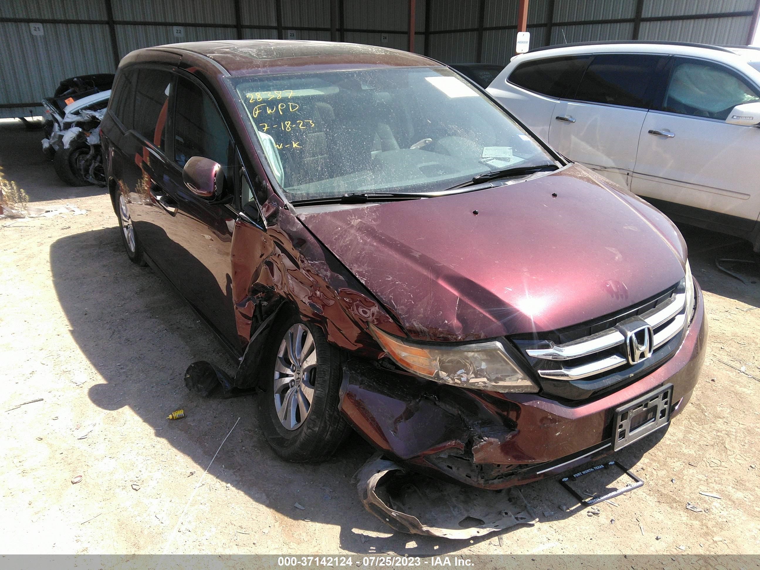 HONDA ODYSSEY 2015 5fnrl5h64fb084578