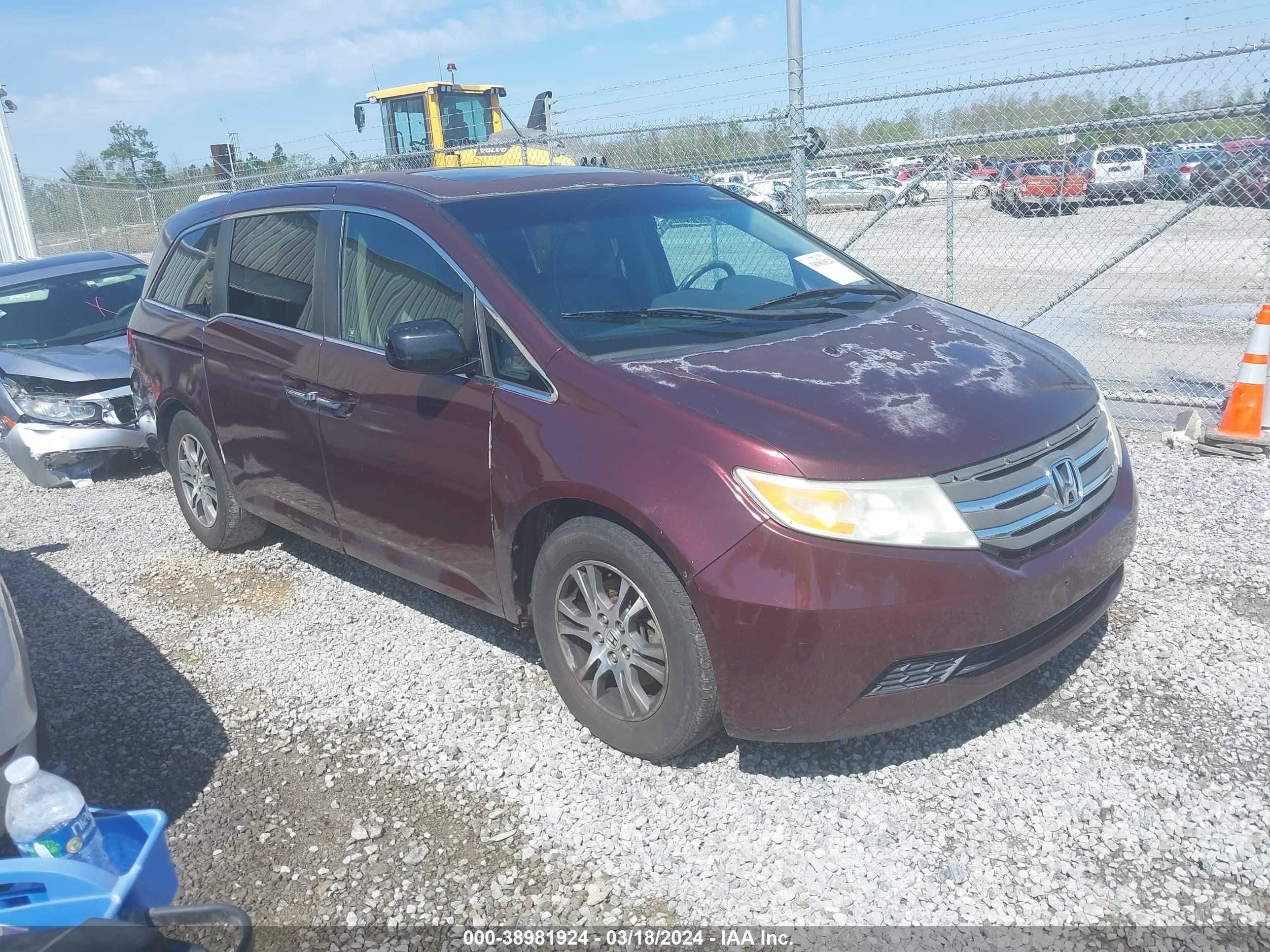 HONDA ODYSSEY 2011 5fnrl5h65bb033150