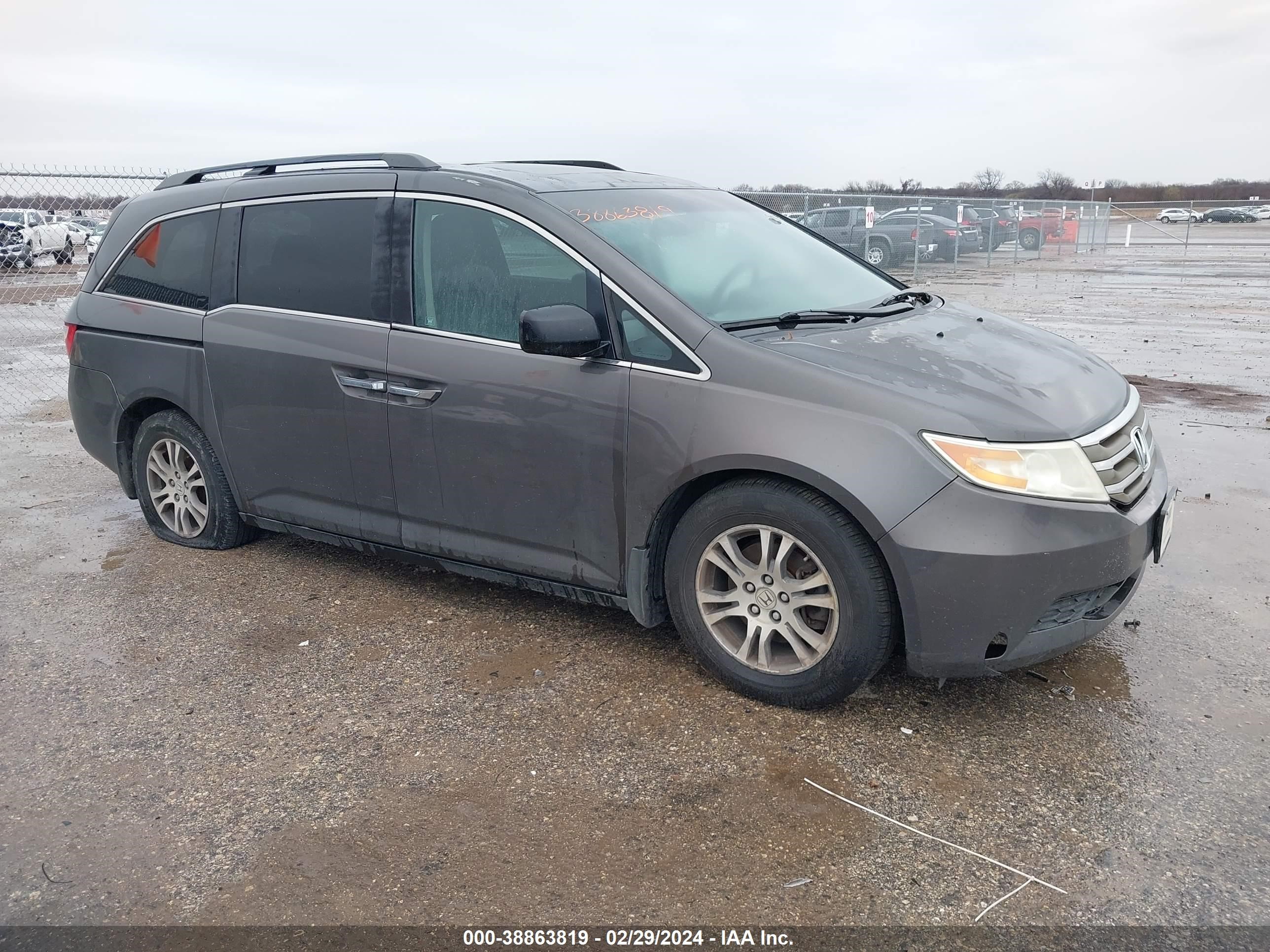 HONDA ODYSSEY 2012 5fnrl5h65cb023350