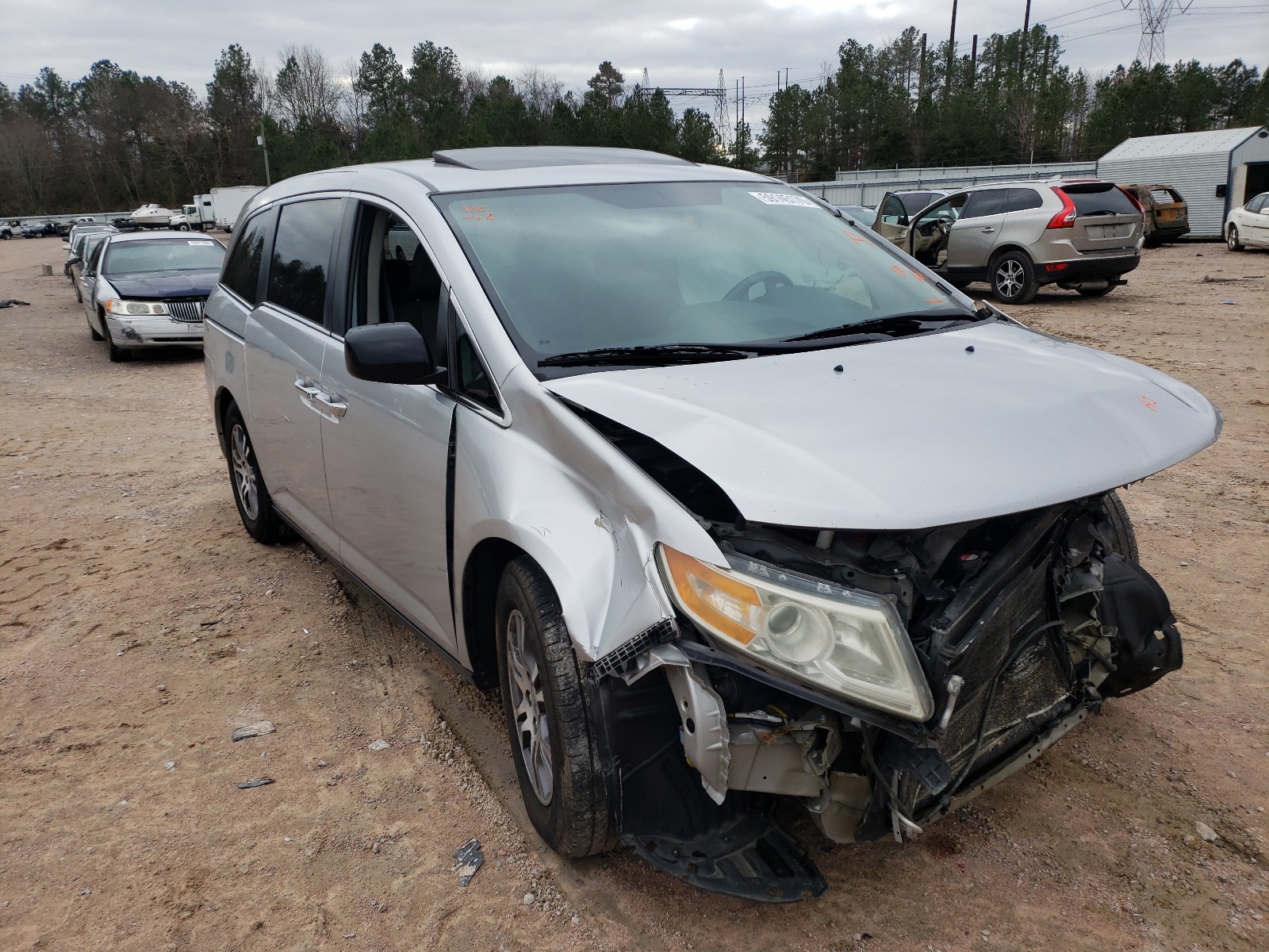 HONDA ODYSSEY EX 2011 5fnrl5h66bb021637