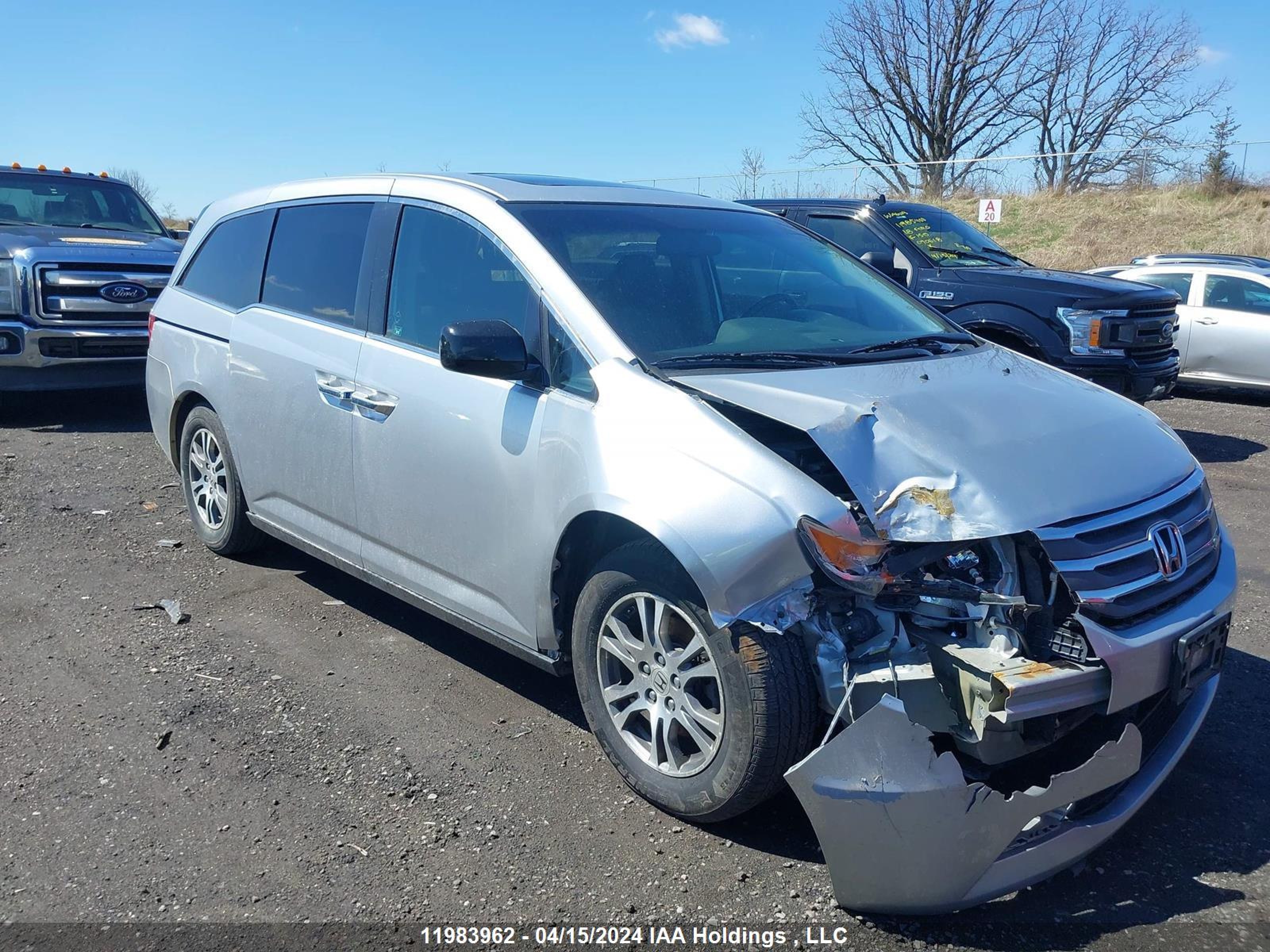 HONDA ODYSSEY 2011 5fnrl5h66bb505954