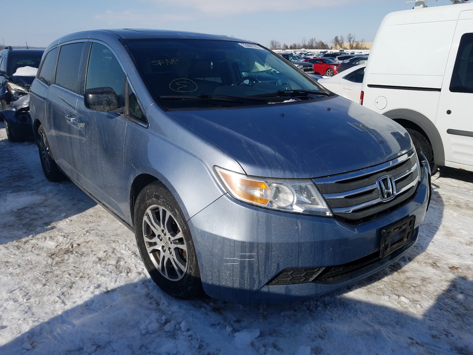 HONDA ODYSSEY EX 2012 5fnrl5h66cb018643