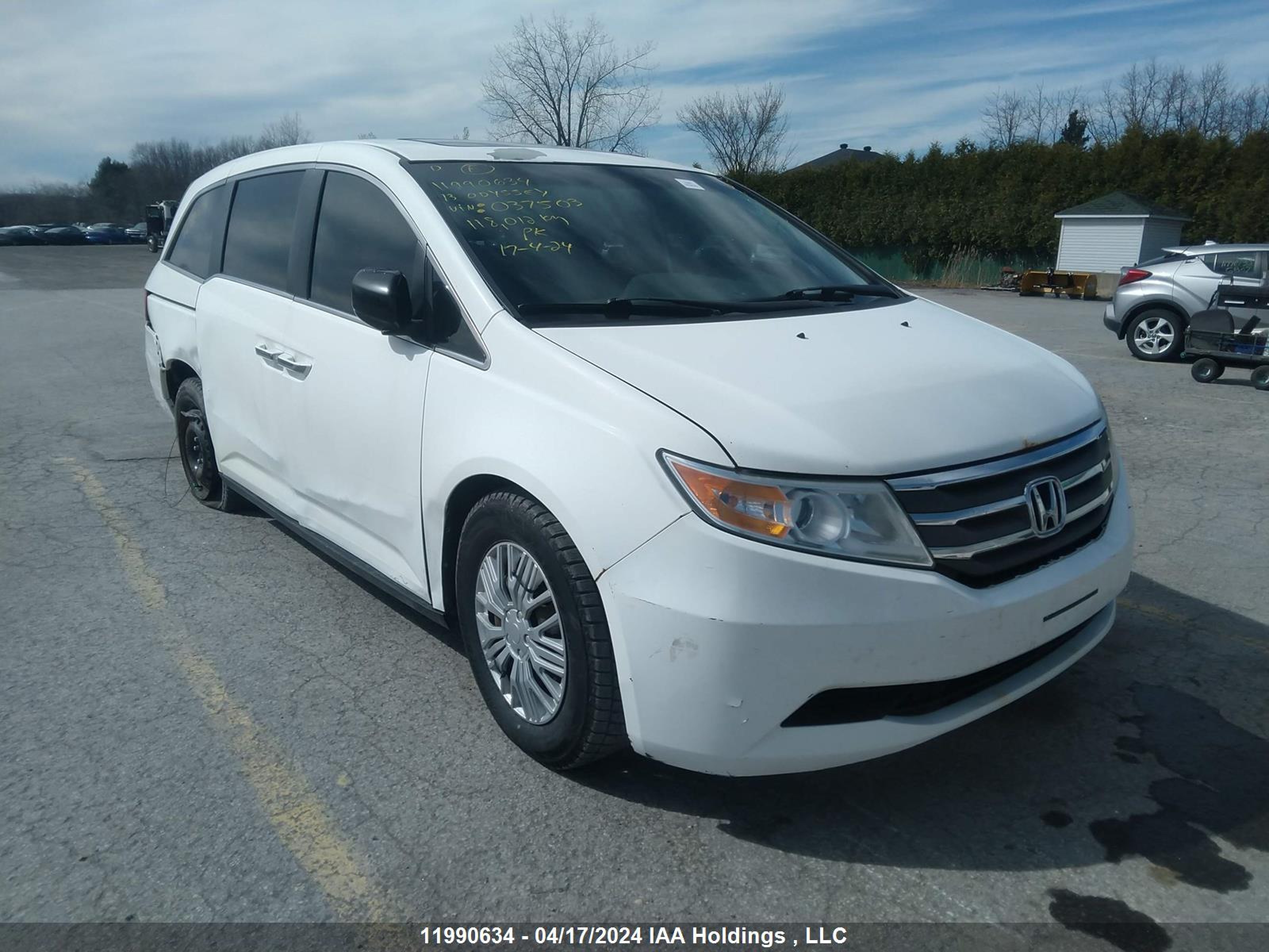 HONDA ODYSSEY 2013 5fnrl5h66db037503