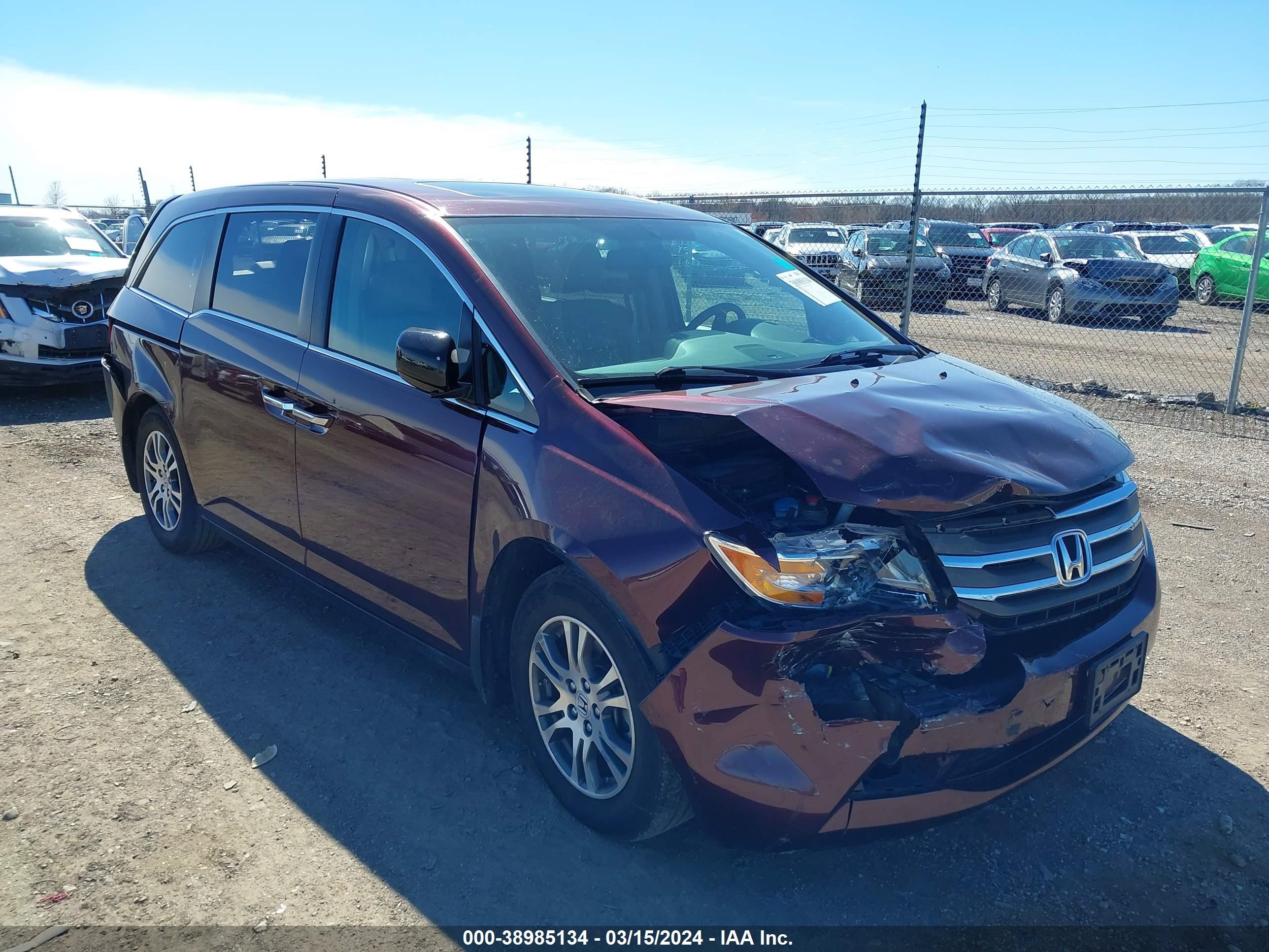 HONDA ODYSSEY 2013 5fnrl5h66db083560