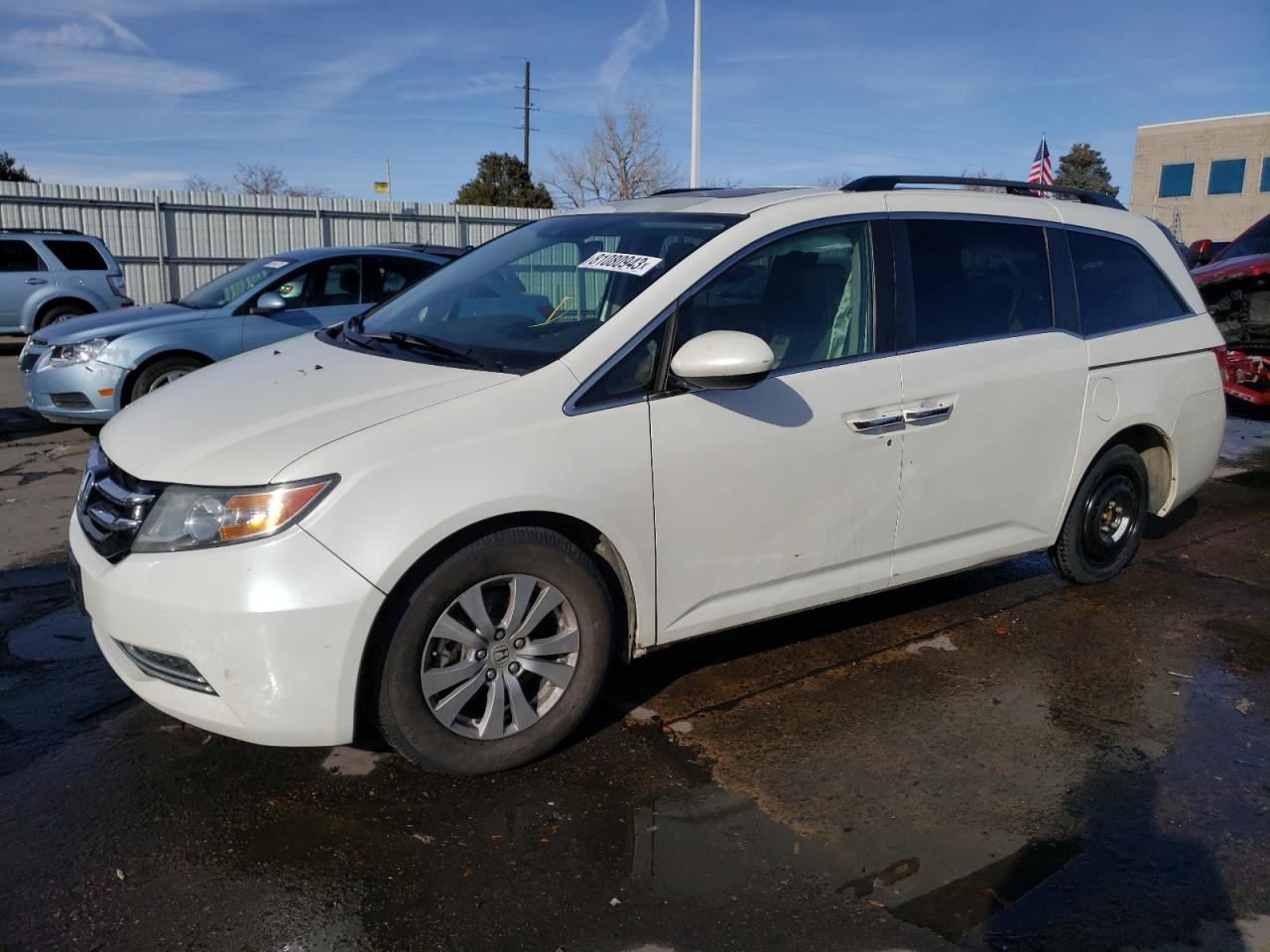 HONDA ODYSSEY 2014 5fnrl5h66eb025143